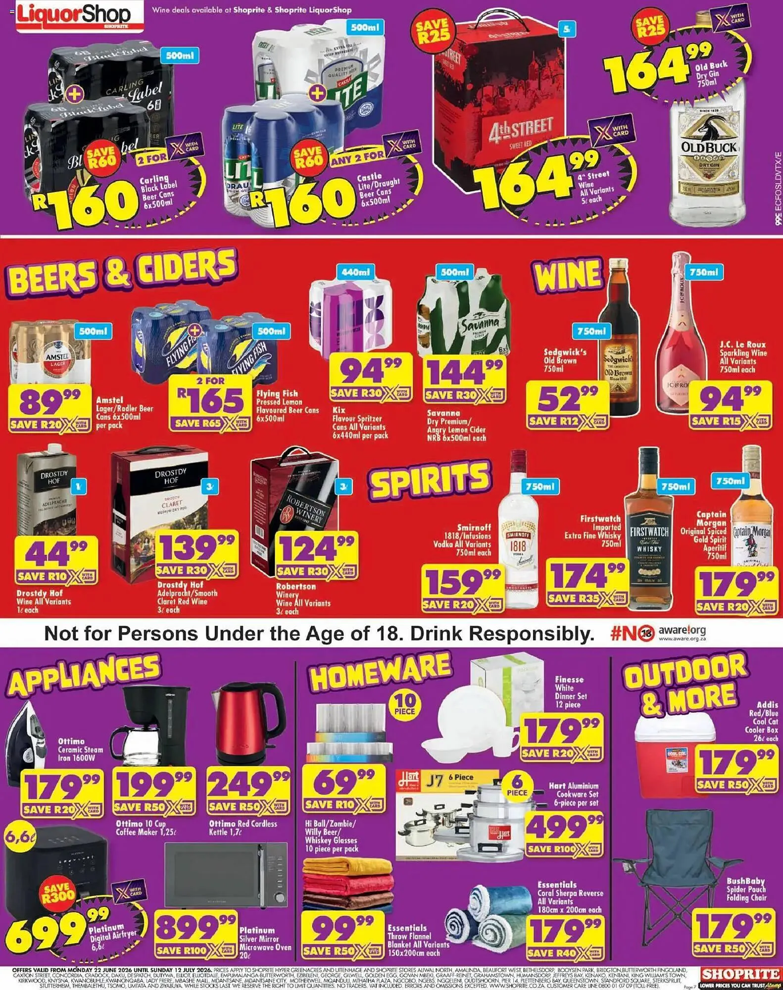 Shoprite catalogue from 22 June to 12 July 2026 - Catalogue Page 7
