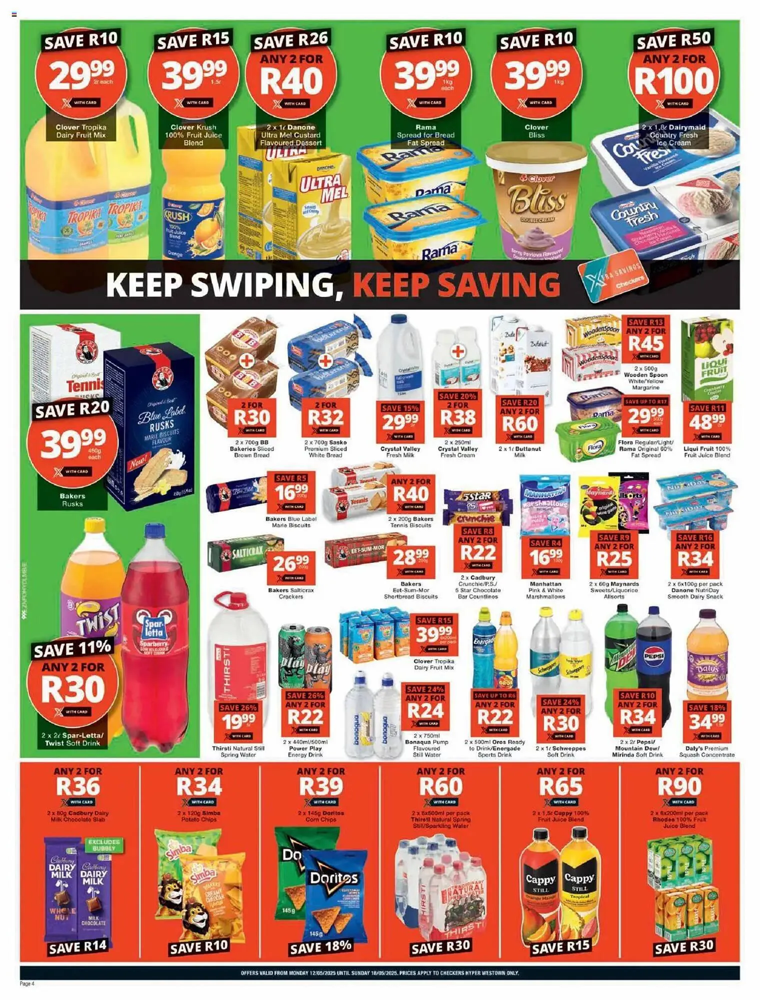 Checkers catalogue from 12 May to 18 May 2025 - Catalogue Page 4
