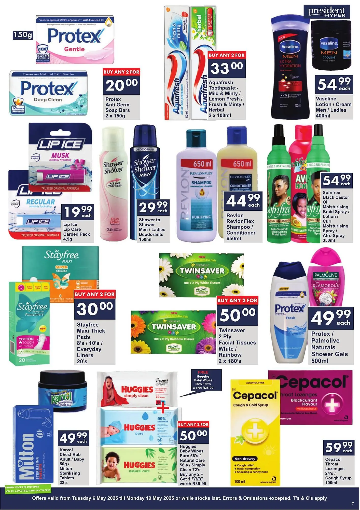 President Hyper catalogue from 6 May to 19 May 2025 - Catalogue Page 7