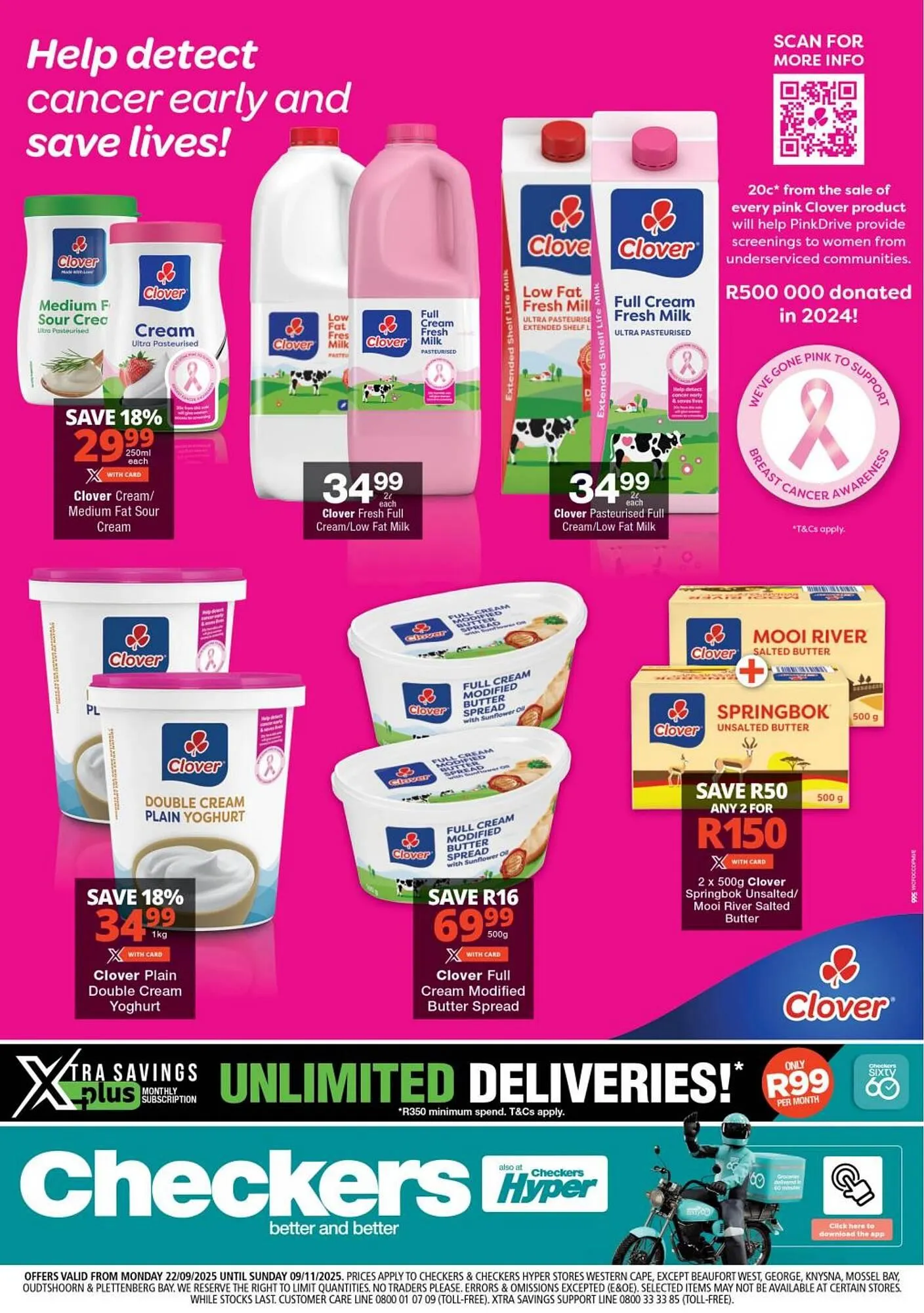 Checkers catalogue from 22 September to 9 October 2025 - Catalogue Page 1