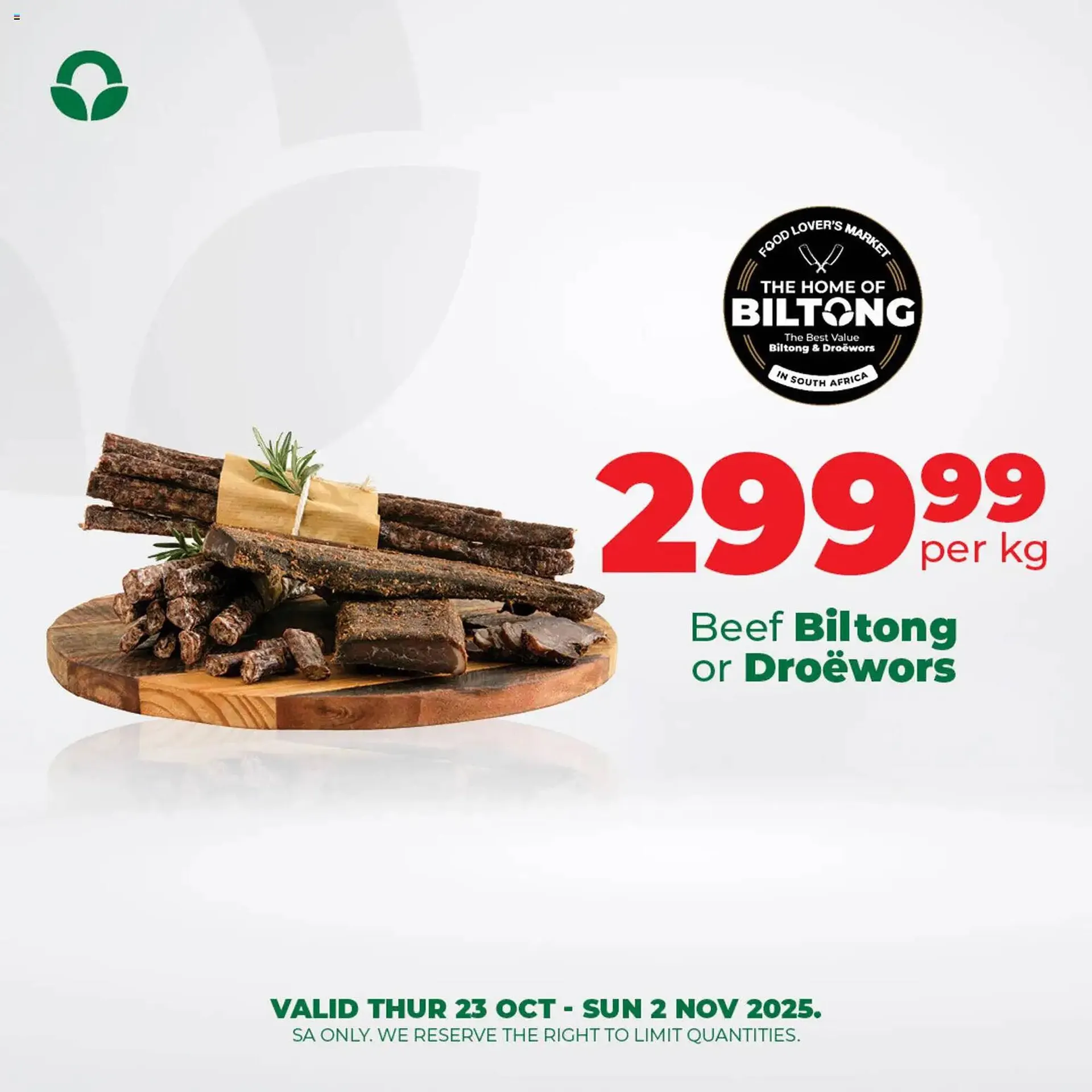 Food Lover's Market catalogue from 23 October to 2 November 2025 - Catalogue Page 6