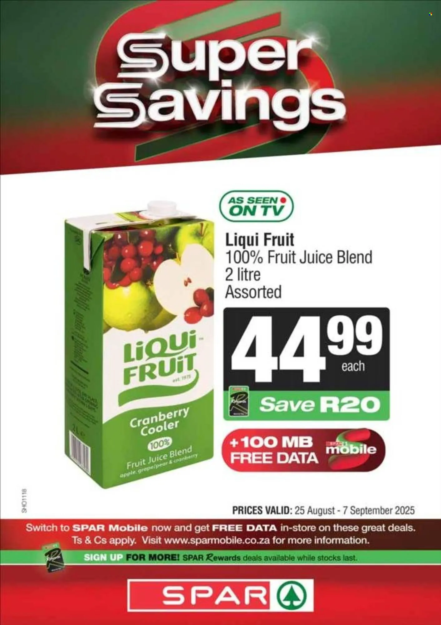 Spar catalogue from 25 August to 7 September 2025 - Catalogue Page 4