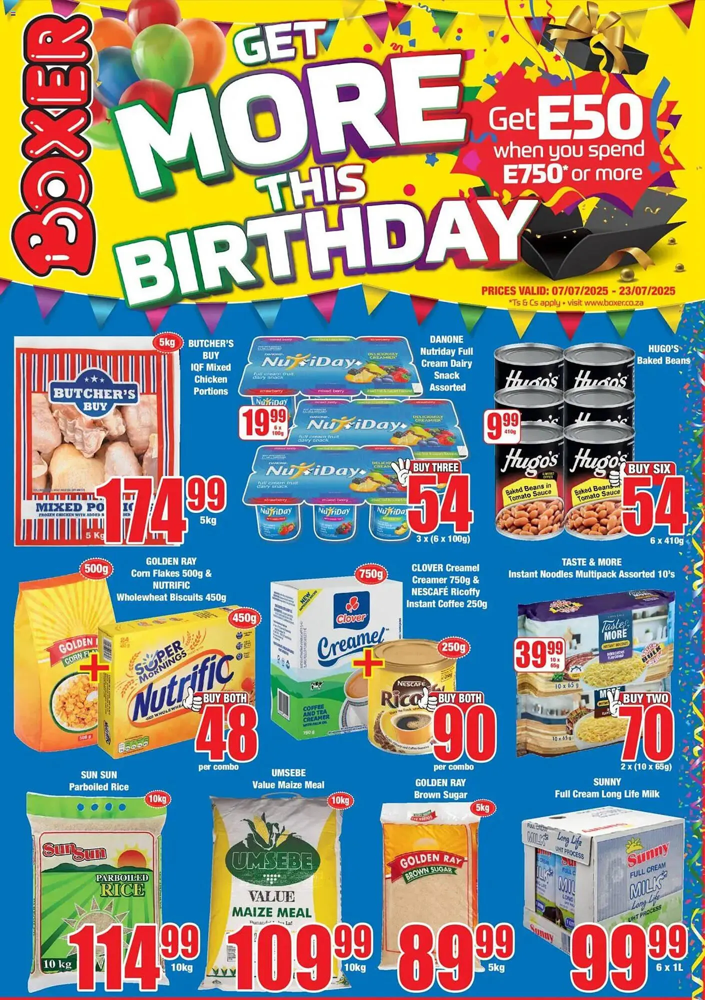 Boxer catalogue from 7 July to 23 July 2025 - Catalogue Page 1