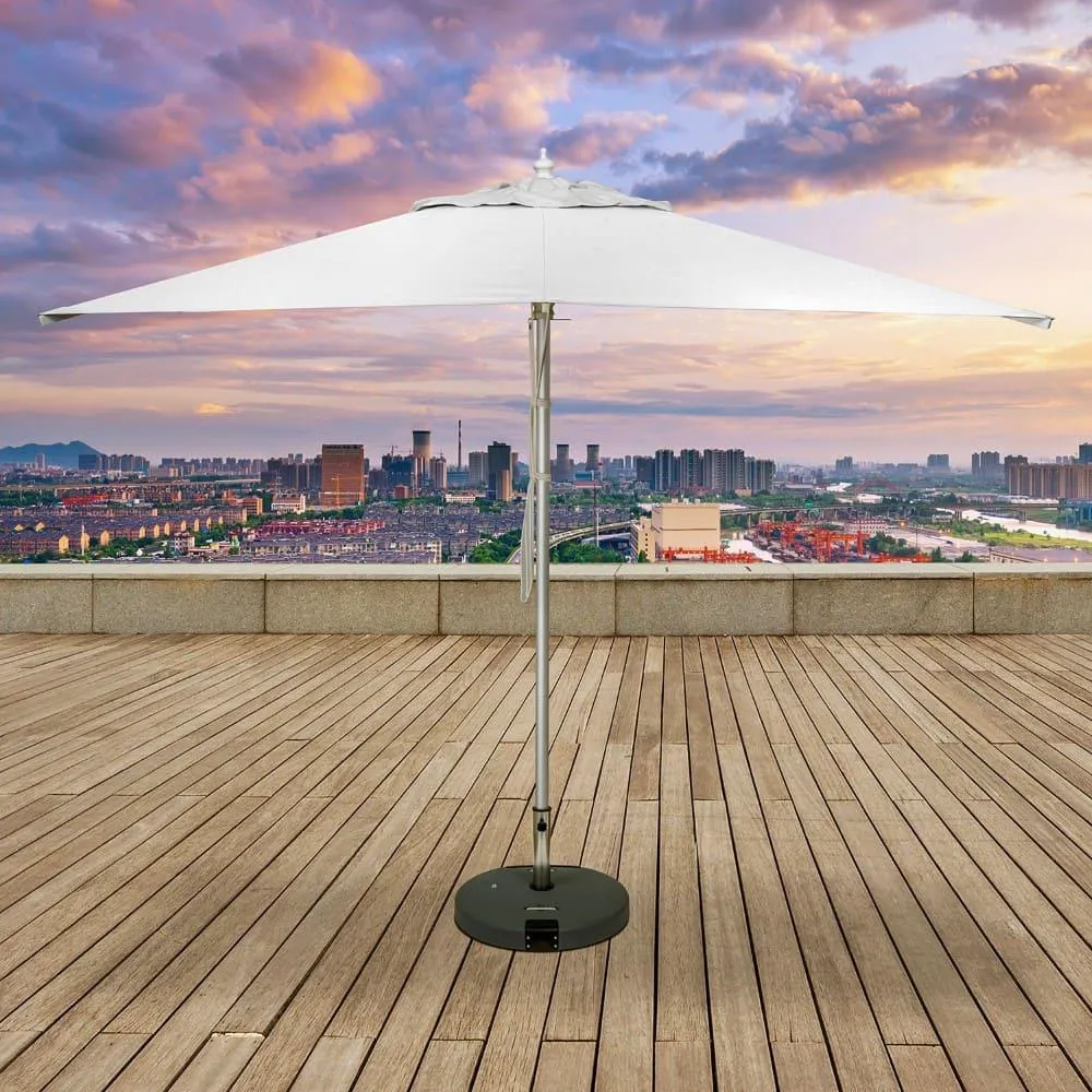 2mx3m Rectangular Aluminium Centre Pole Umbrella