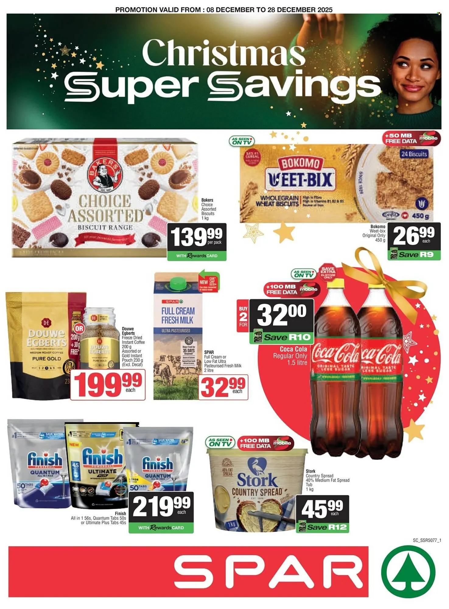 Spar catalogue from 8 December to 28 December 2025 - Catalogue Page 1