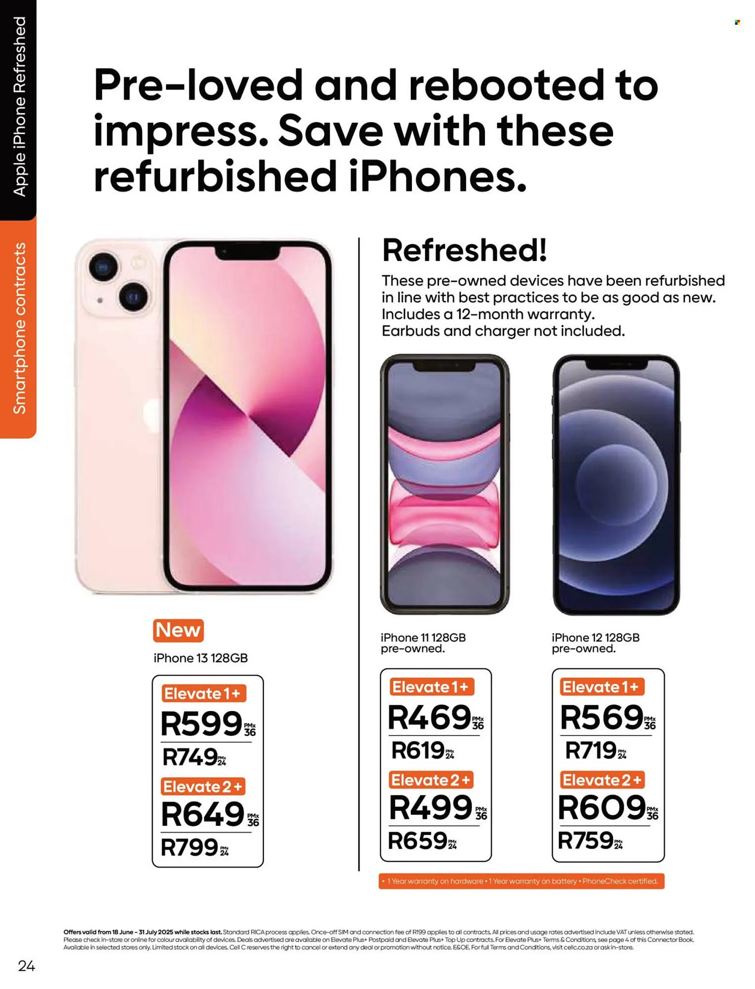 Cell C catalogue from 18 June to 31 July 2025 - Catalogue Page 24