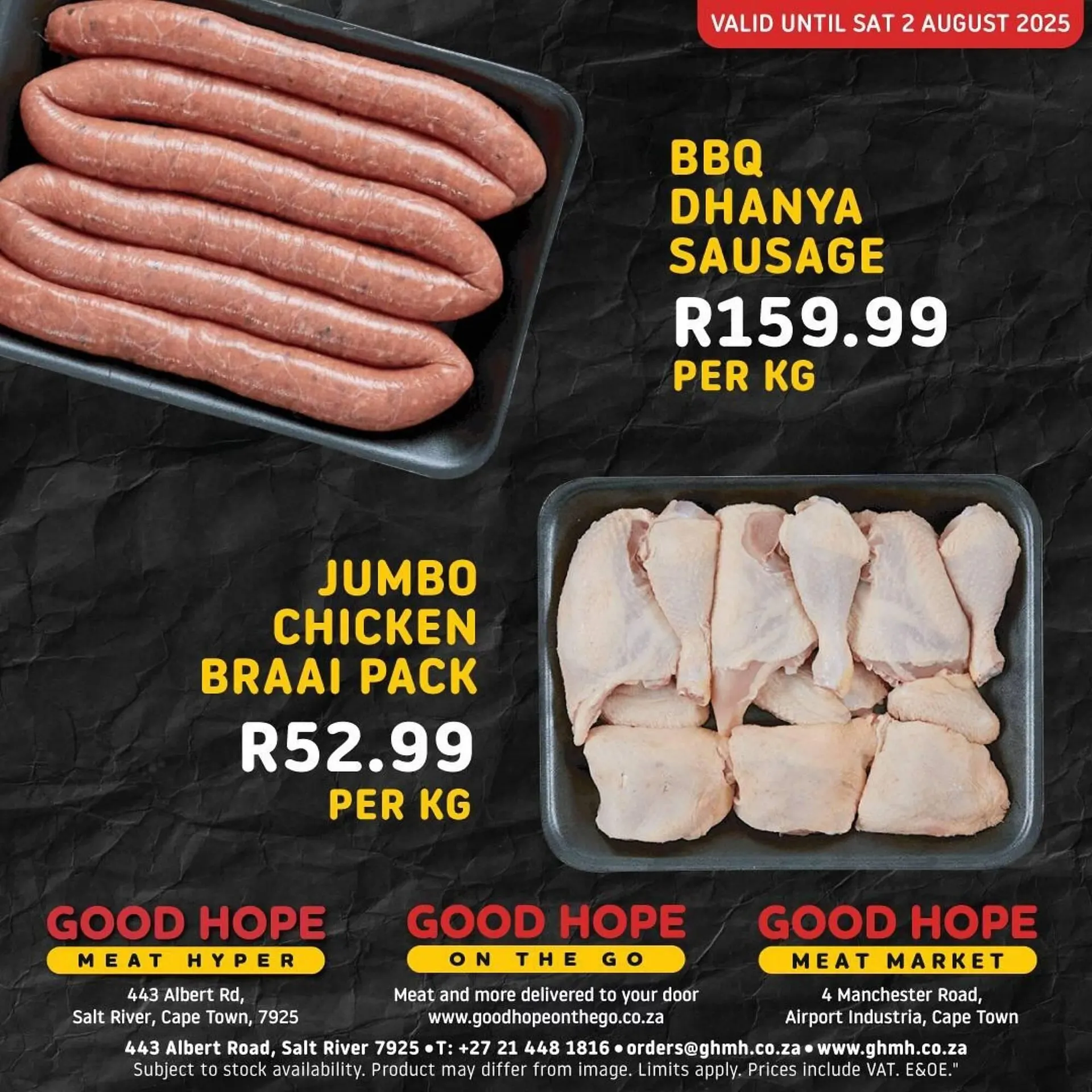 Good Hope Meat Hyper catalogue from 30 July to 2 August 2025 - Catalogue Page 3