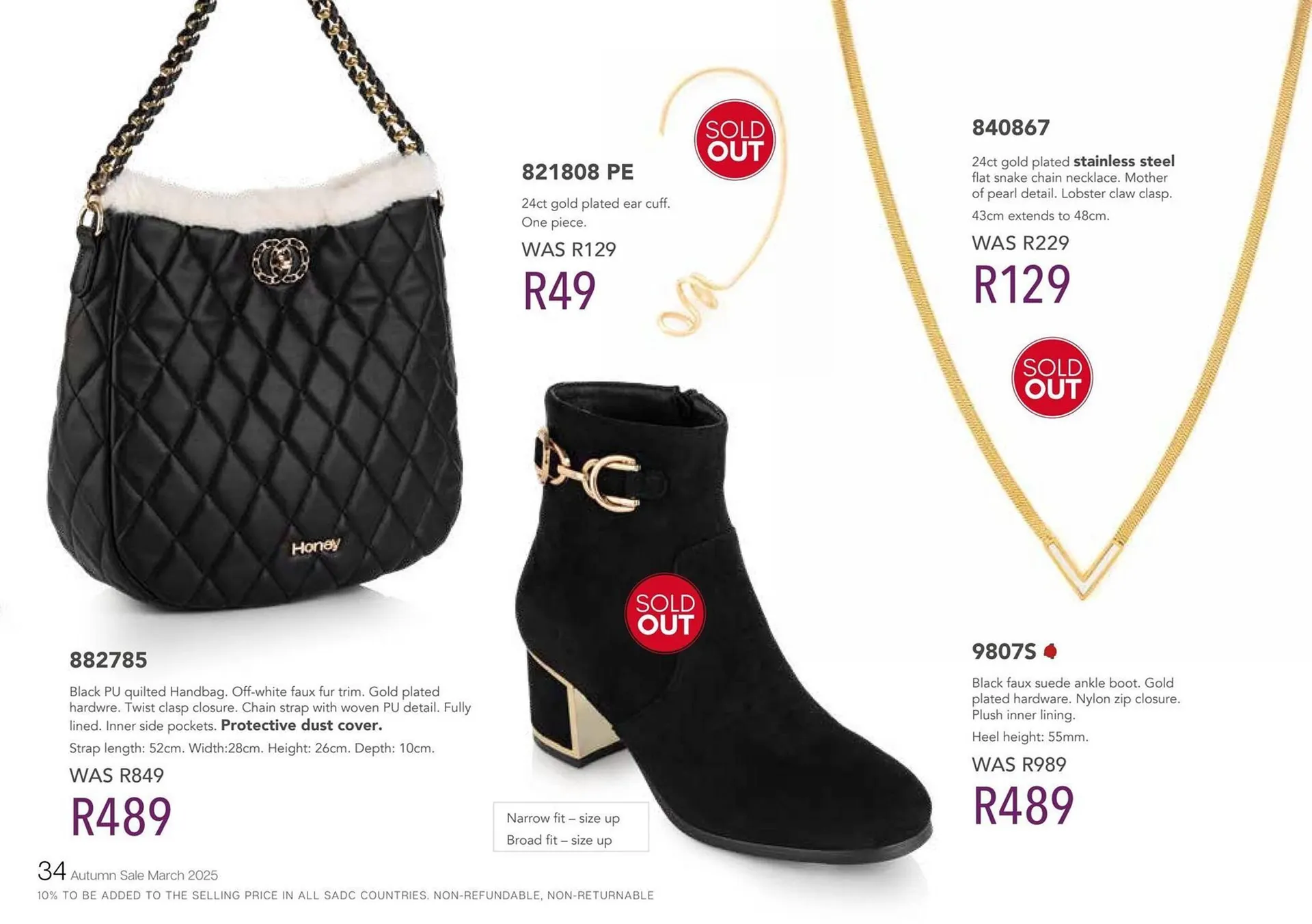 Honey Fashion Accessories catalogue from 2 July to 8 July 2025 - Catalogue Page 36