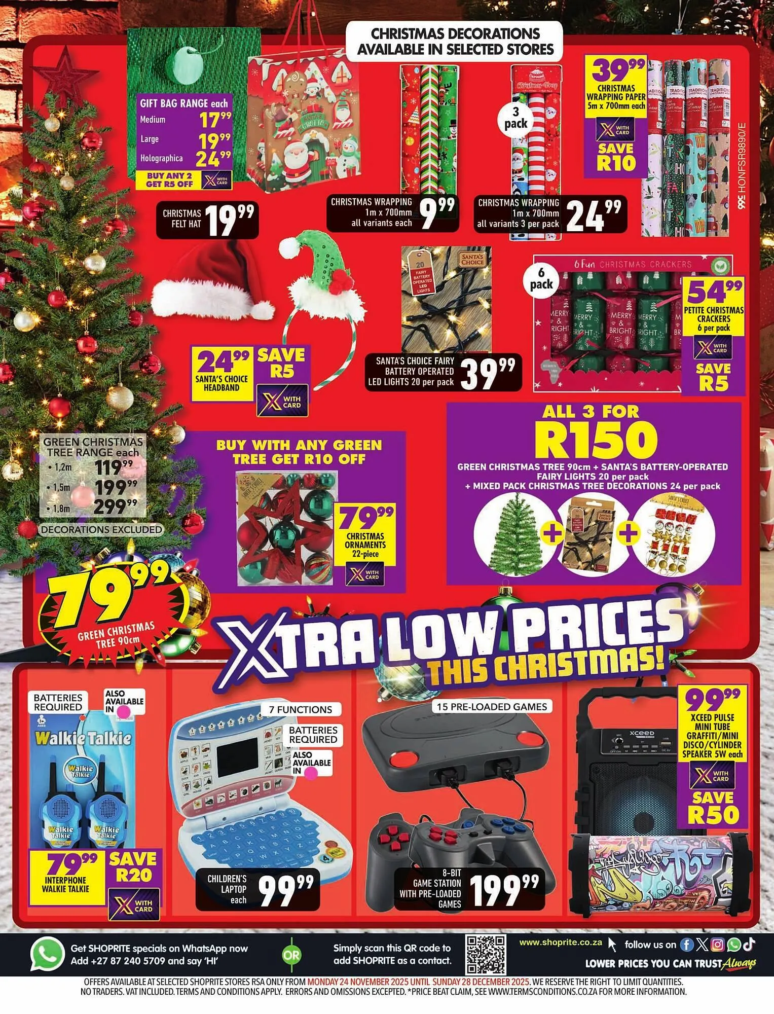 Shoprite catalogue from 24 November to 28 December 2025 - Catalogue Page 32