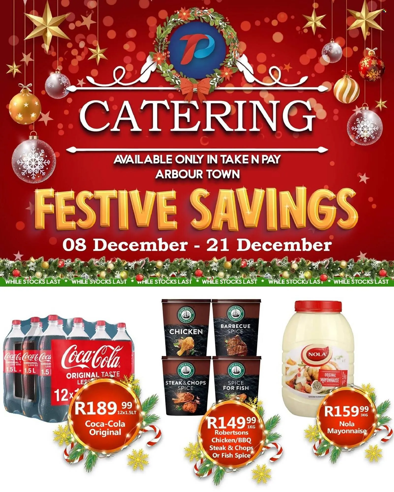 Take 'n Pay catalogue from 8 December to 21 December 2025 - Catalogue Page 1