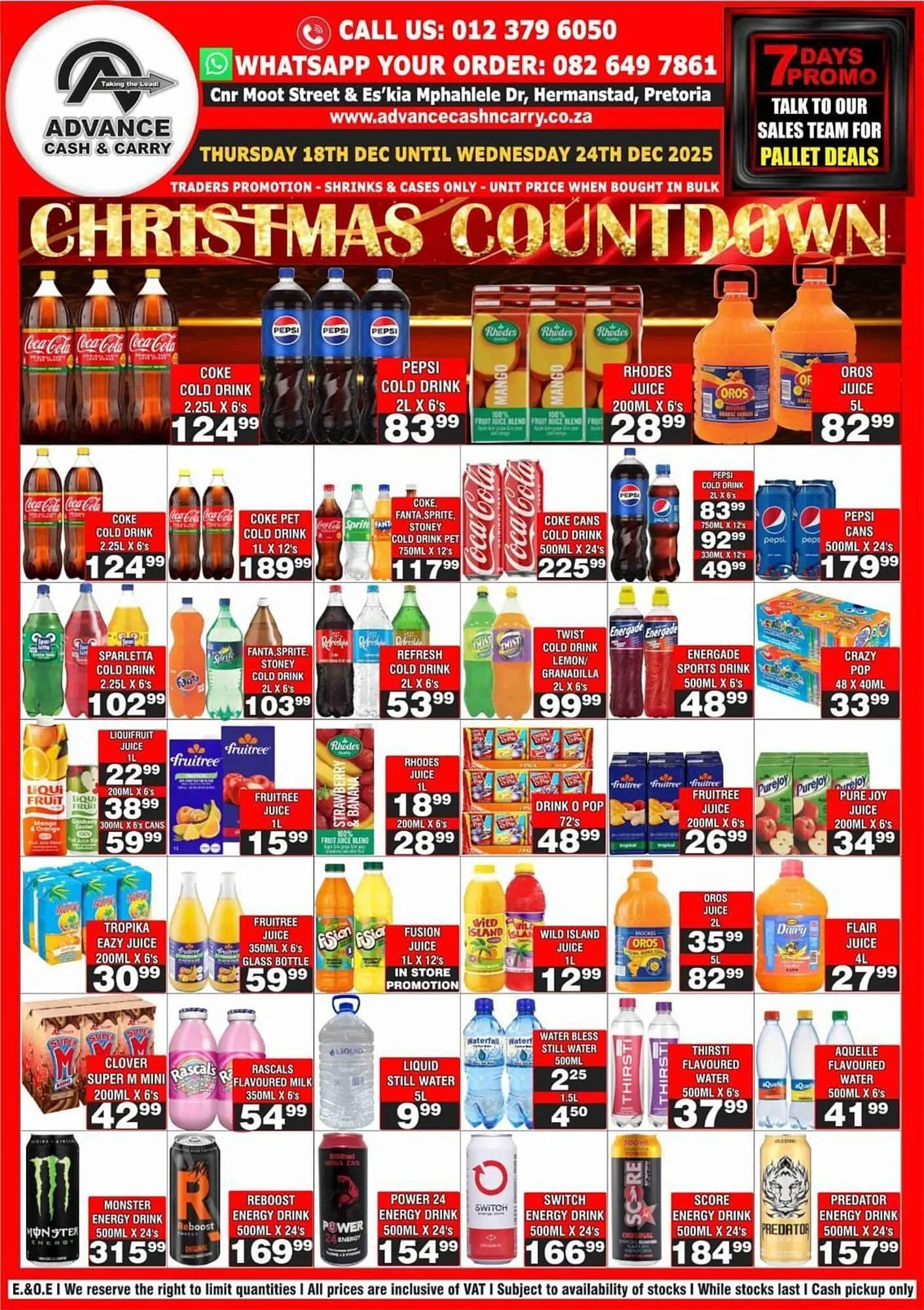 Advance Cash n Carry catalogue from 18 December to 24 December 2025 - Catalogue Page 2