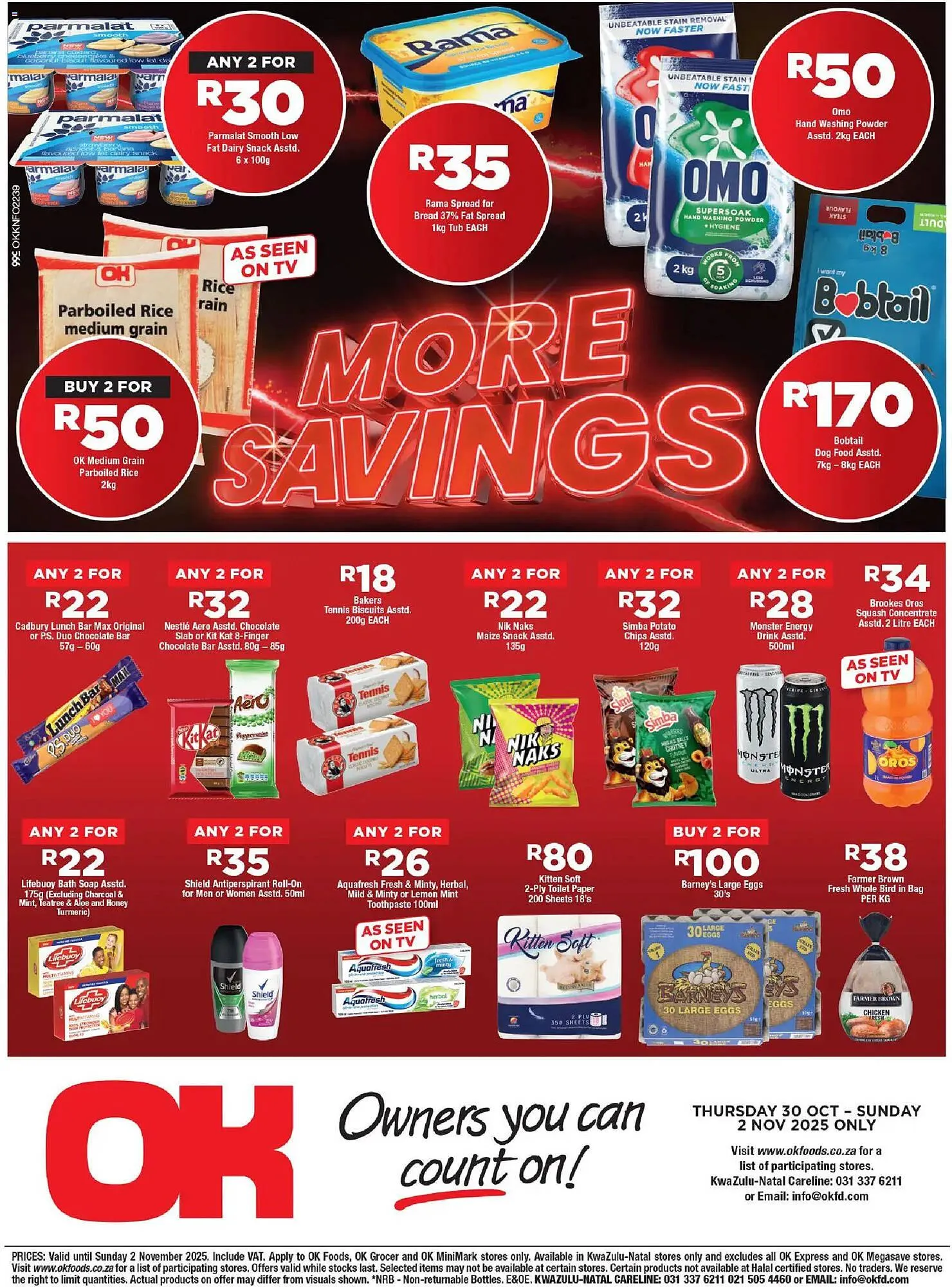 OK Foods catalogue from 30 October to 2 November 2025 - Catalogue Page 2