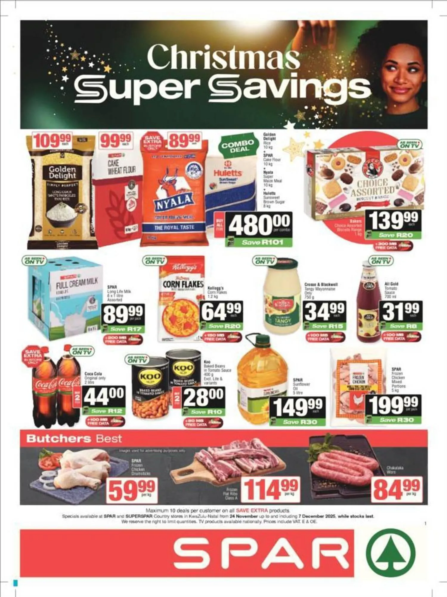 Spar catalogue from 24 November to 7 December 2025 - Catalogue Page 1