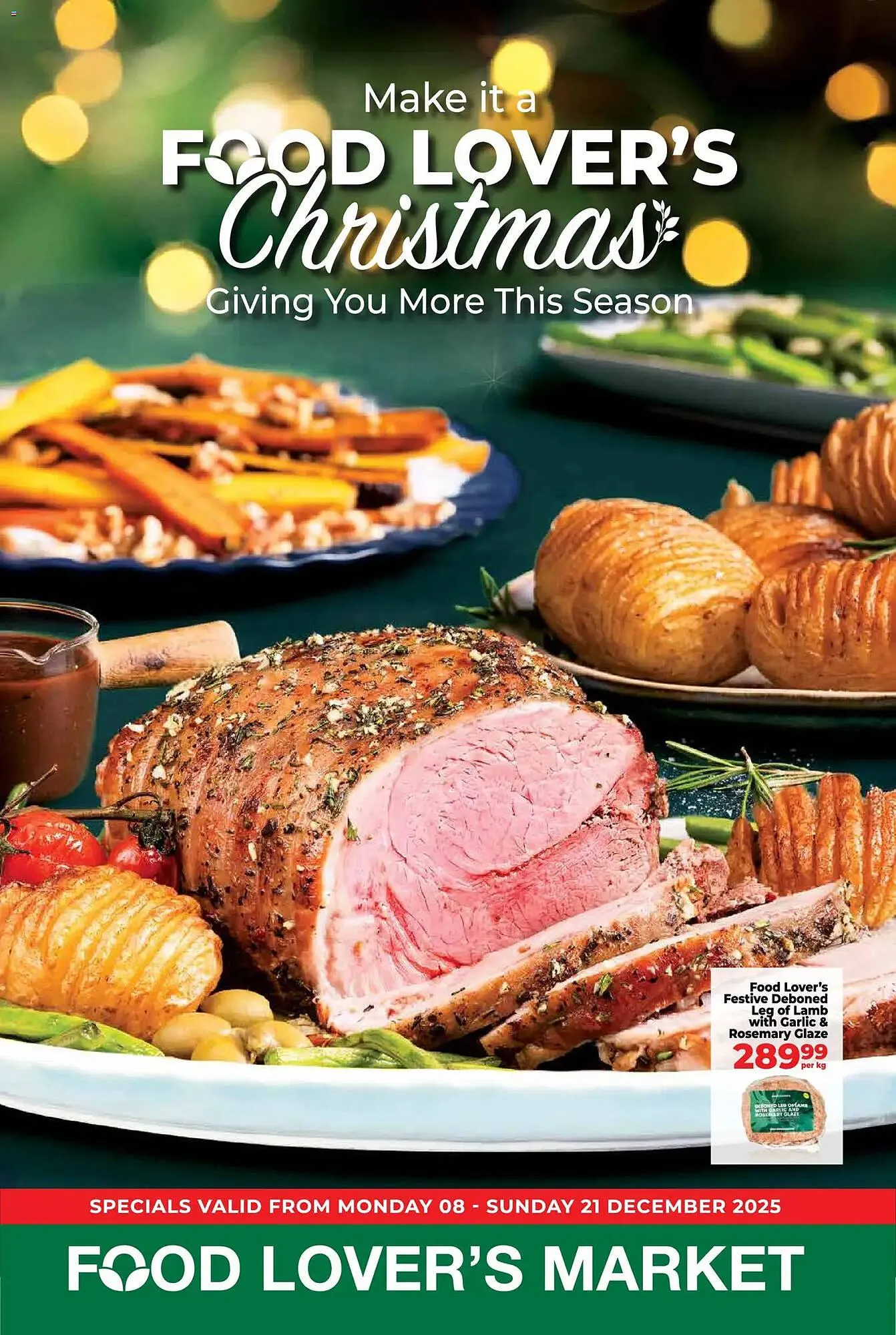 Food Lover's Market catalogue from 8 December to 21 December 2025 - Catalogue Page 1