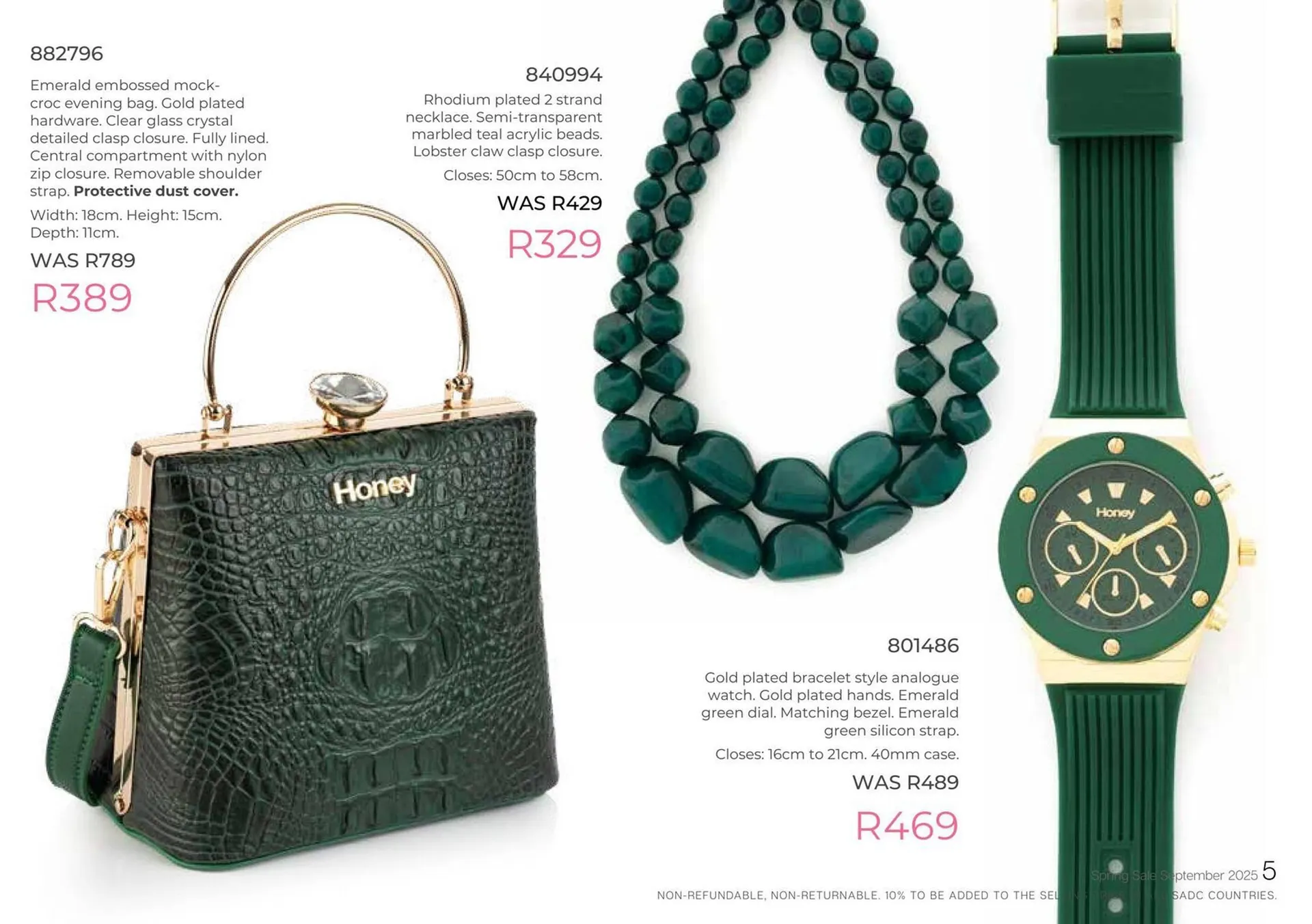 Honey Fashion Accessories catalogue from 3 September to 30 September 2025 - Catalogue Page 7