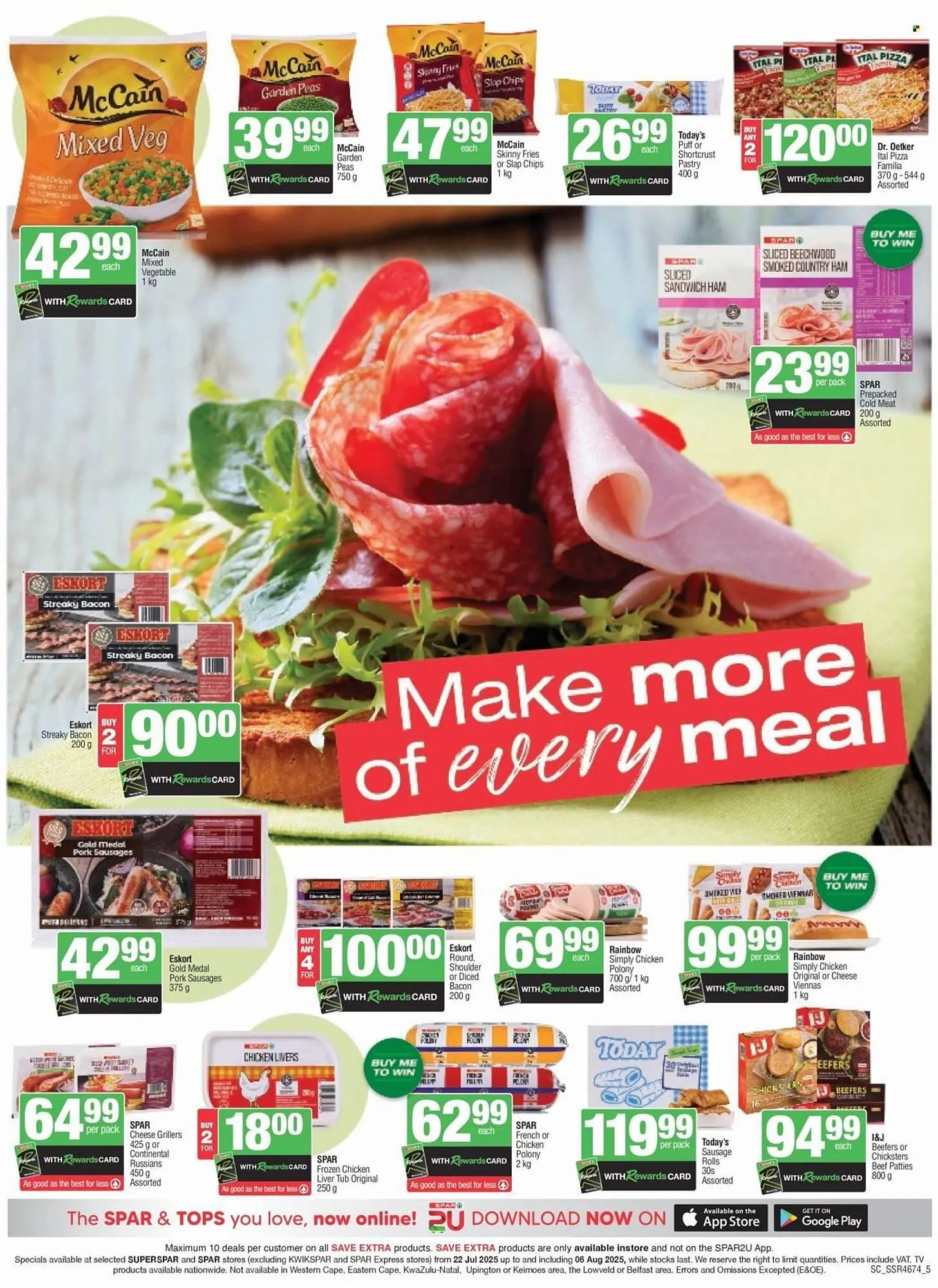 Spar catalogue from 22 July to 7 August 2025 - Catalogue Page 5