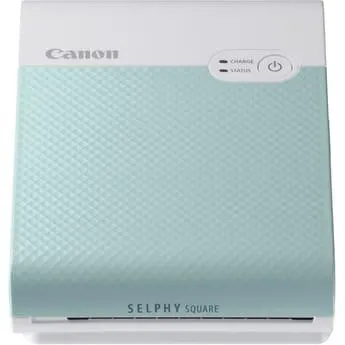 Canon Selphy Square QX10 Compact Photo Printer (Green)