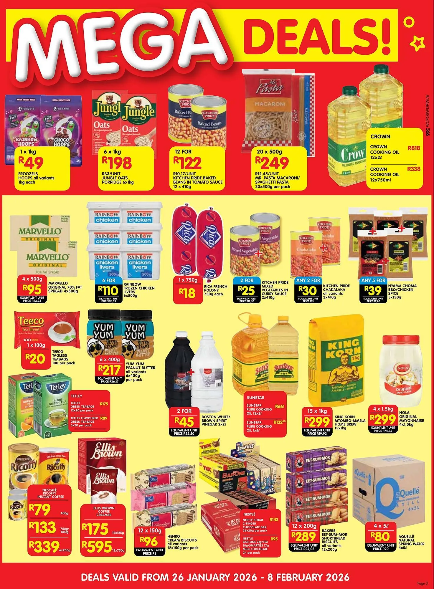 Shoprite catalogue from 26 January to 8 February 2026 - Catalogue Page 3