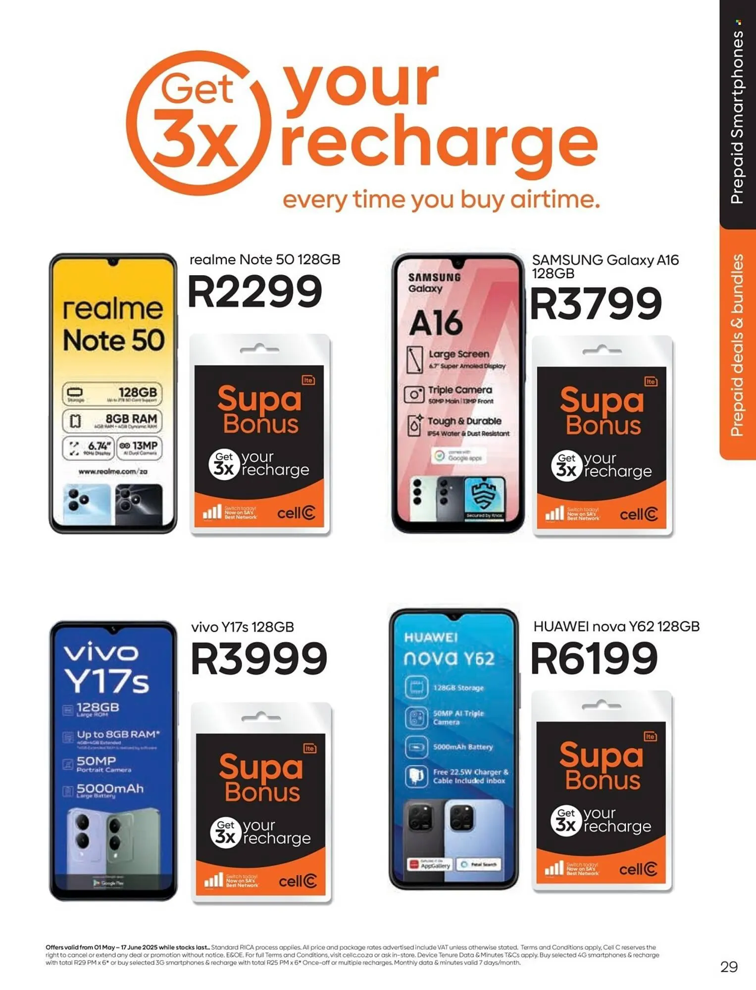 Cell C catalogue from 1 May to 17 June 2025 - Catalogue Page 29