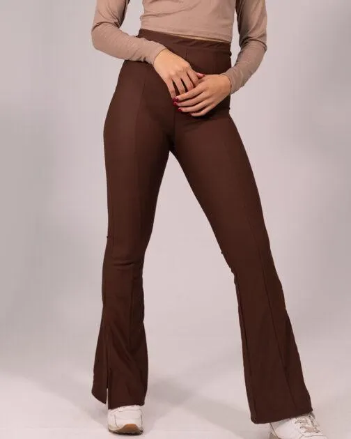 Ladies Flare Rib Pants