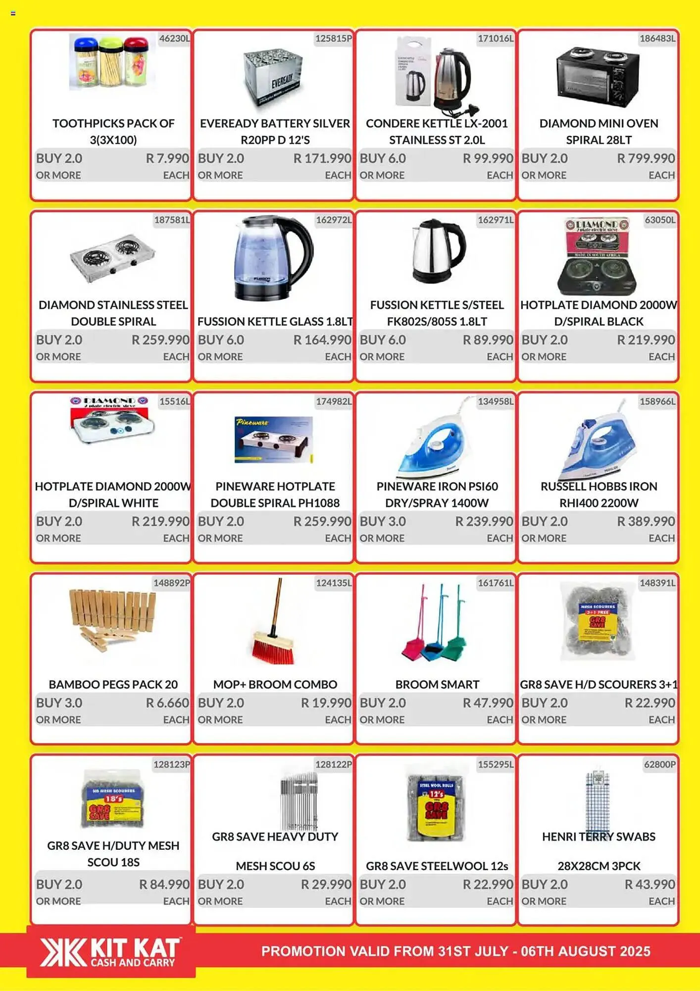 KitKat Cash and Carry catalogue from 31 July to 6 August 2025 - Catalogue Page 32