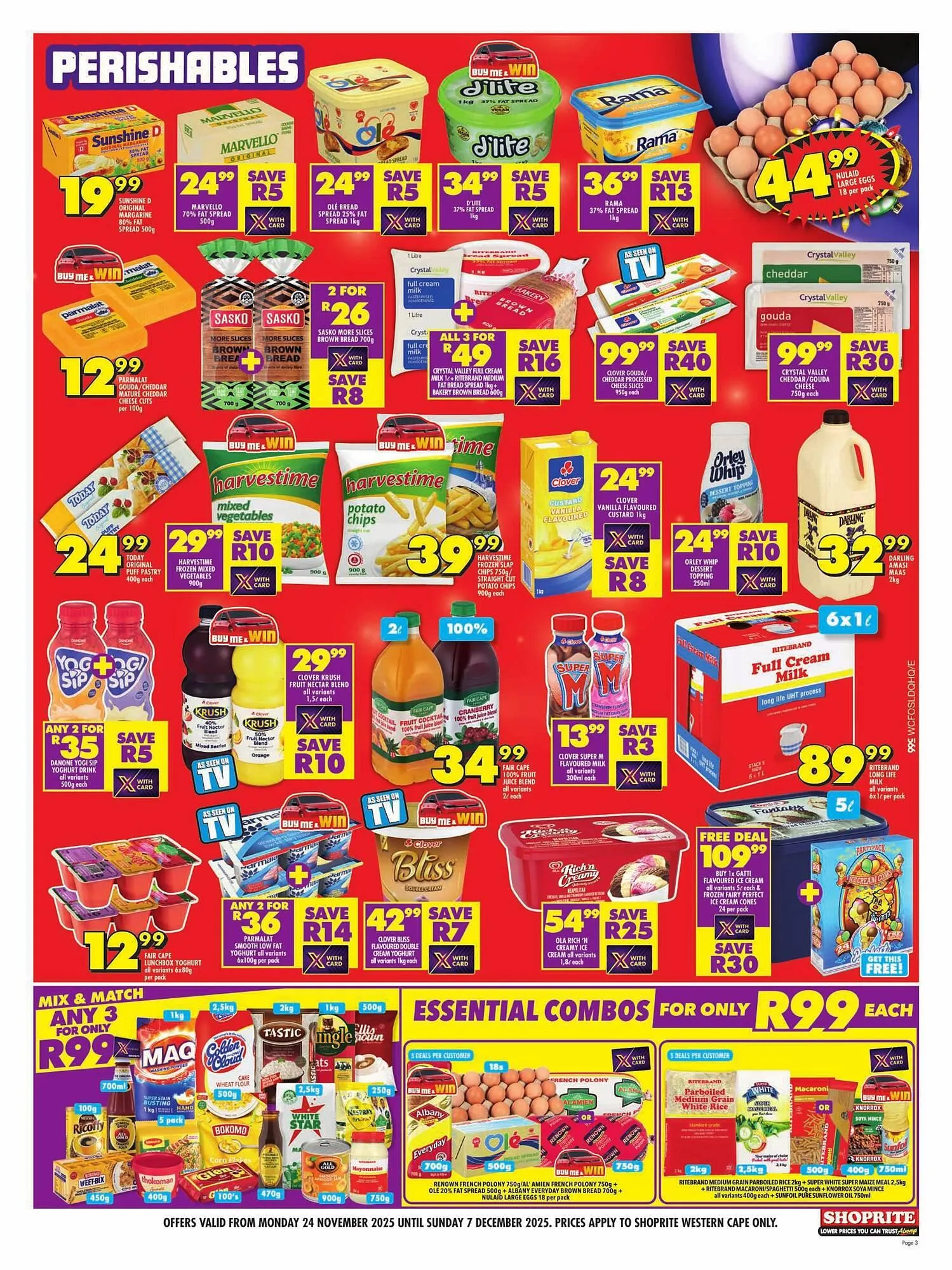 Shoprite catalogue from 24 November to 7 December 2025 - Catalogue Page 3