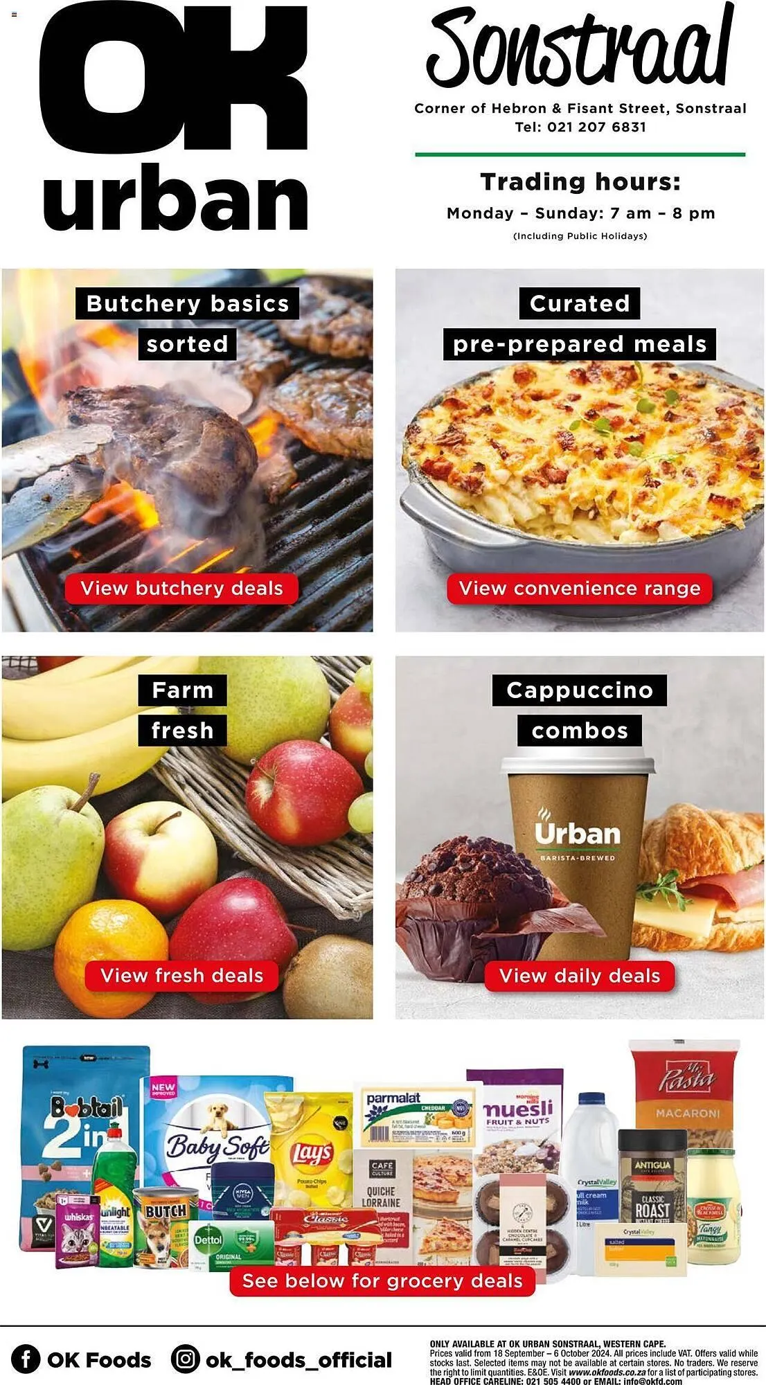OK Foods catalogue from 18 September to 6 October 2024 - Catalogue Page 1