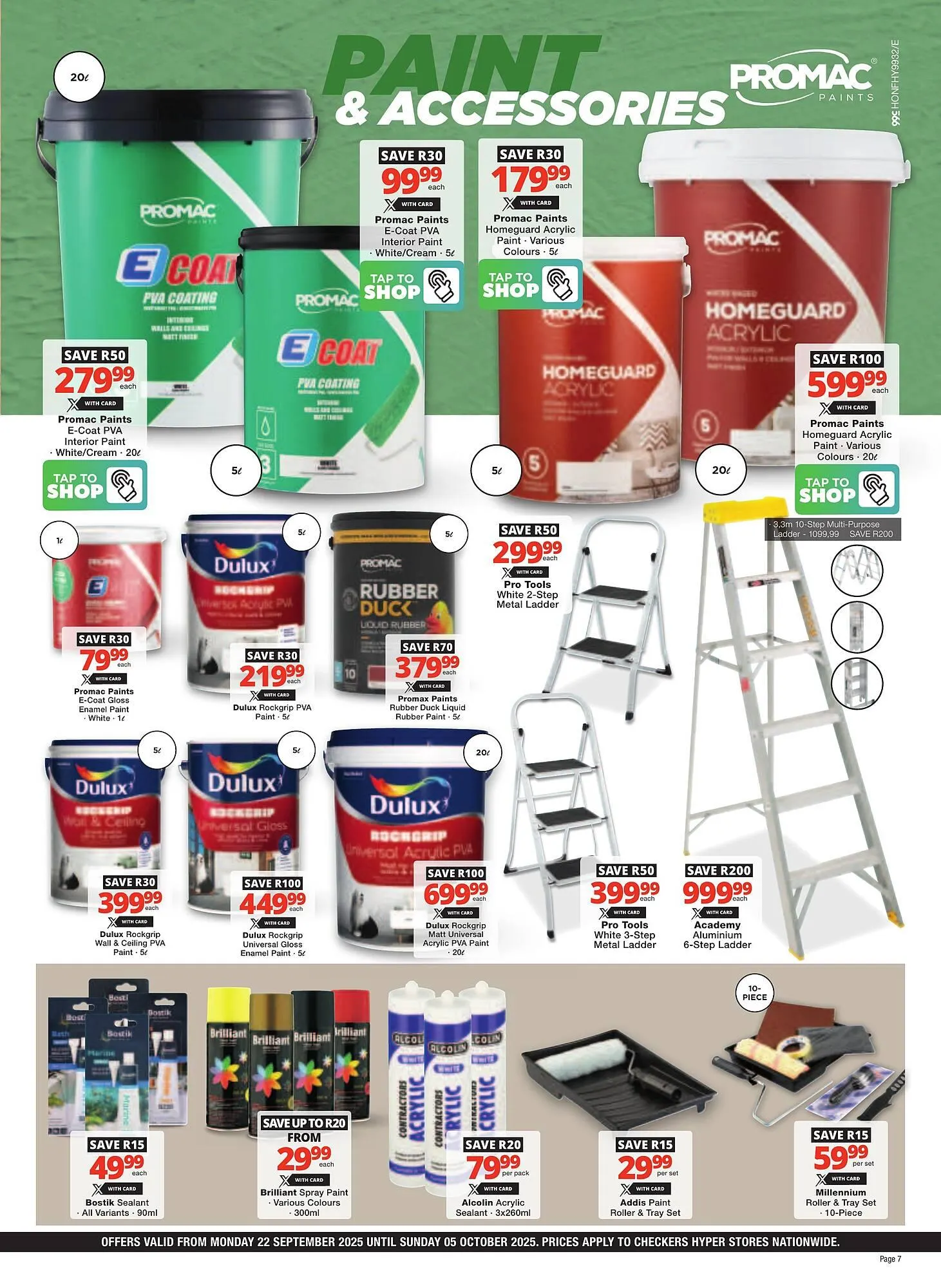 Checkers catalogue from 25 September to 5 October 2025 - Catalogue Page 7