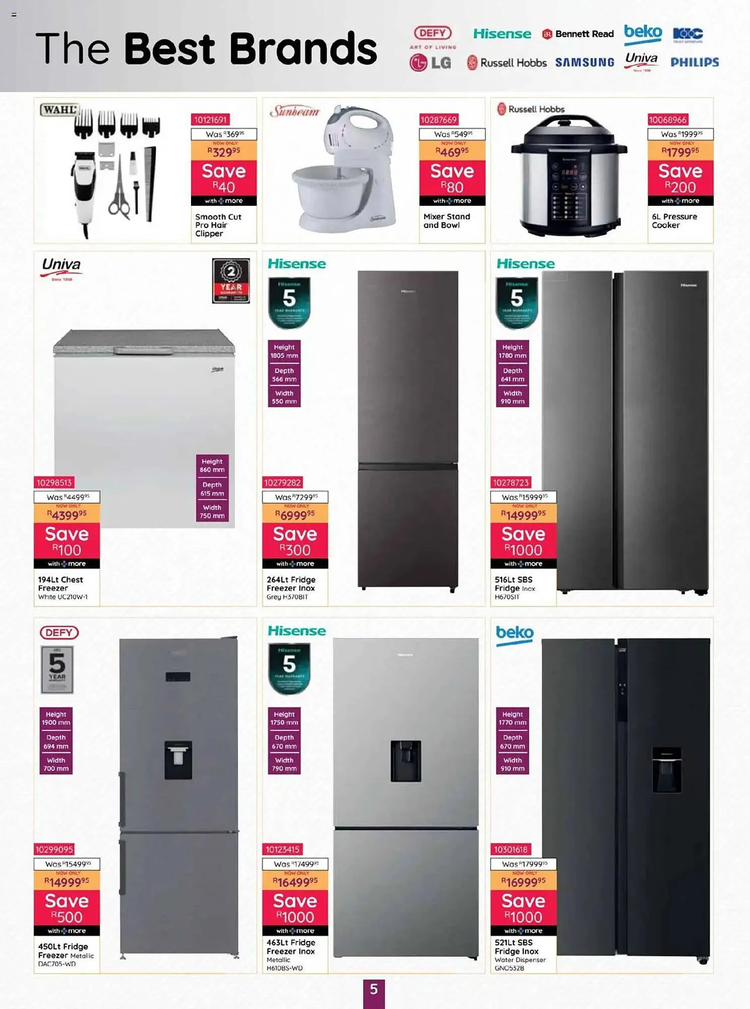 Bradlows catalogue from 22 May to 15 June 2025 - Catalogue Page 5