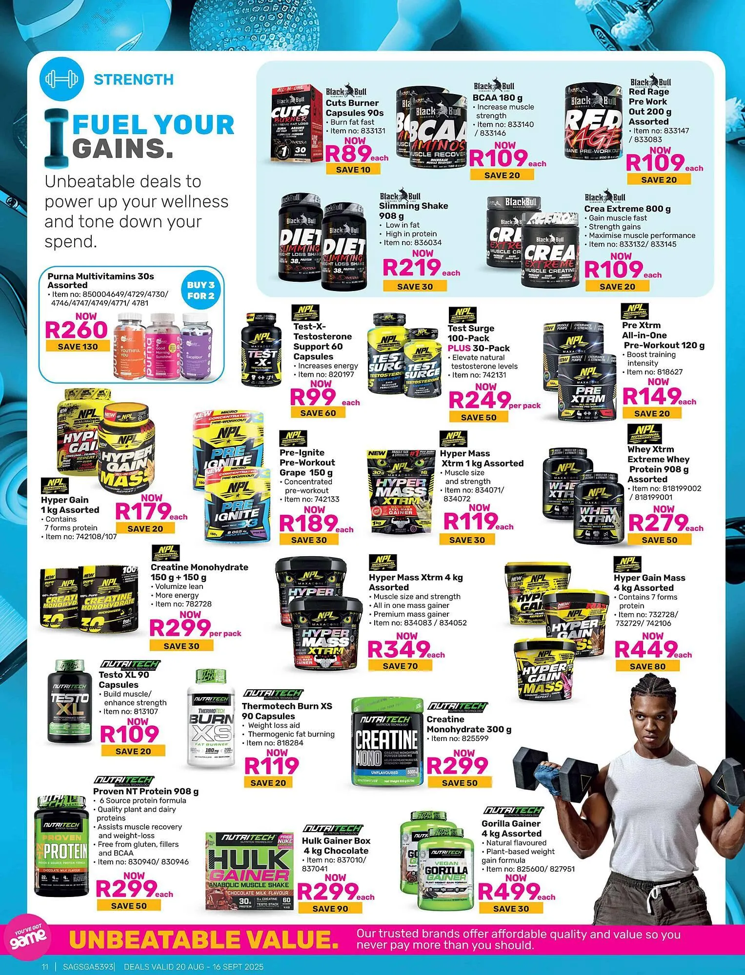 Game catalogue from 20 August to 16 September 2025 - Catalogue Page 11