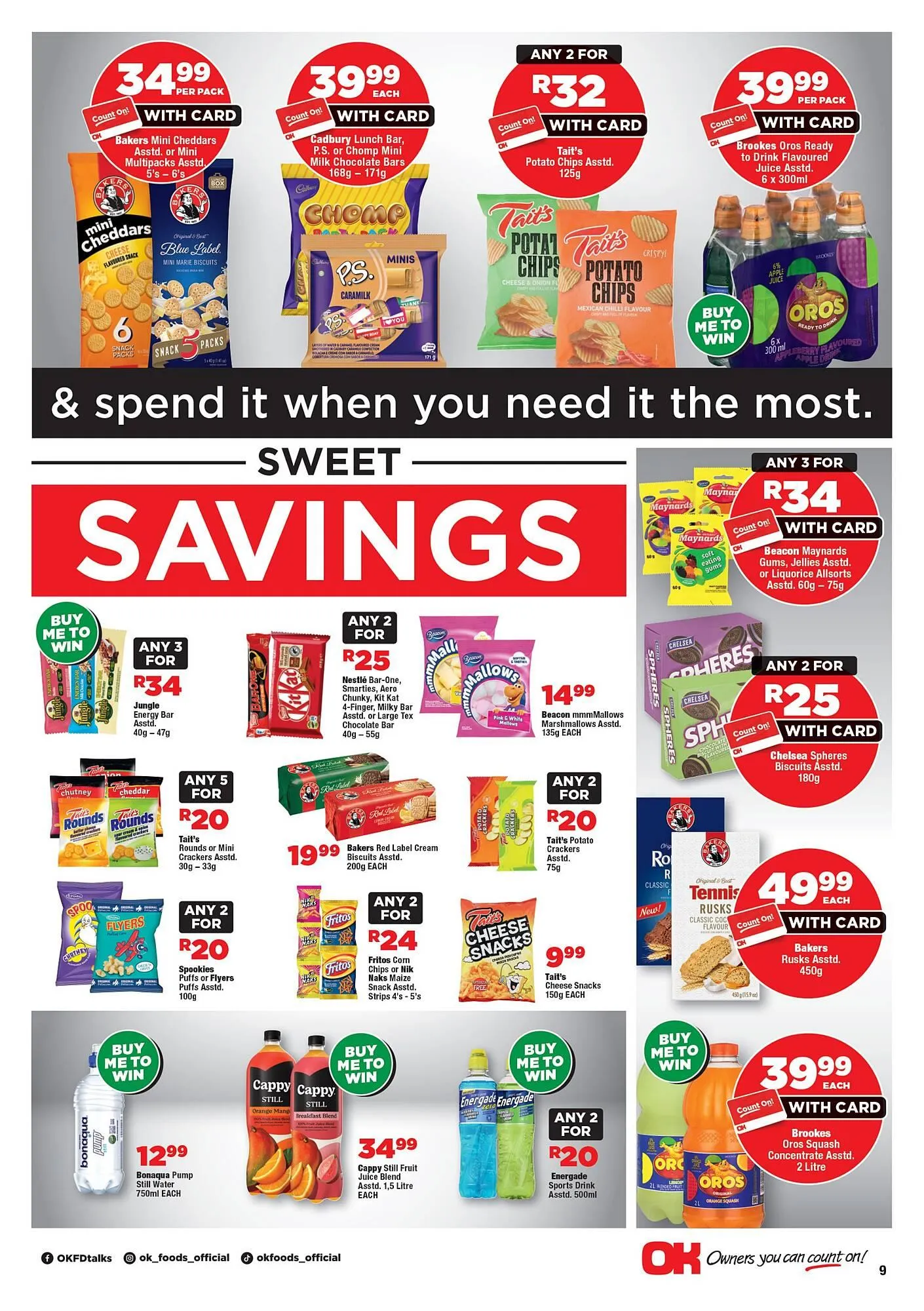 OK Foods catalogue from 5 January to 8 February 2026 - Catalogue Page 9