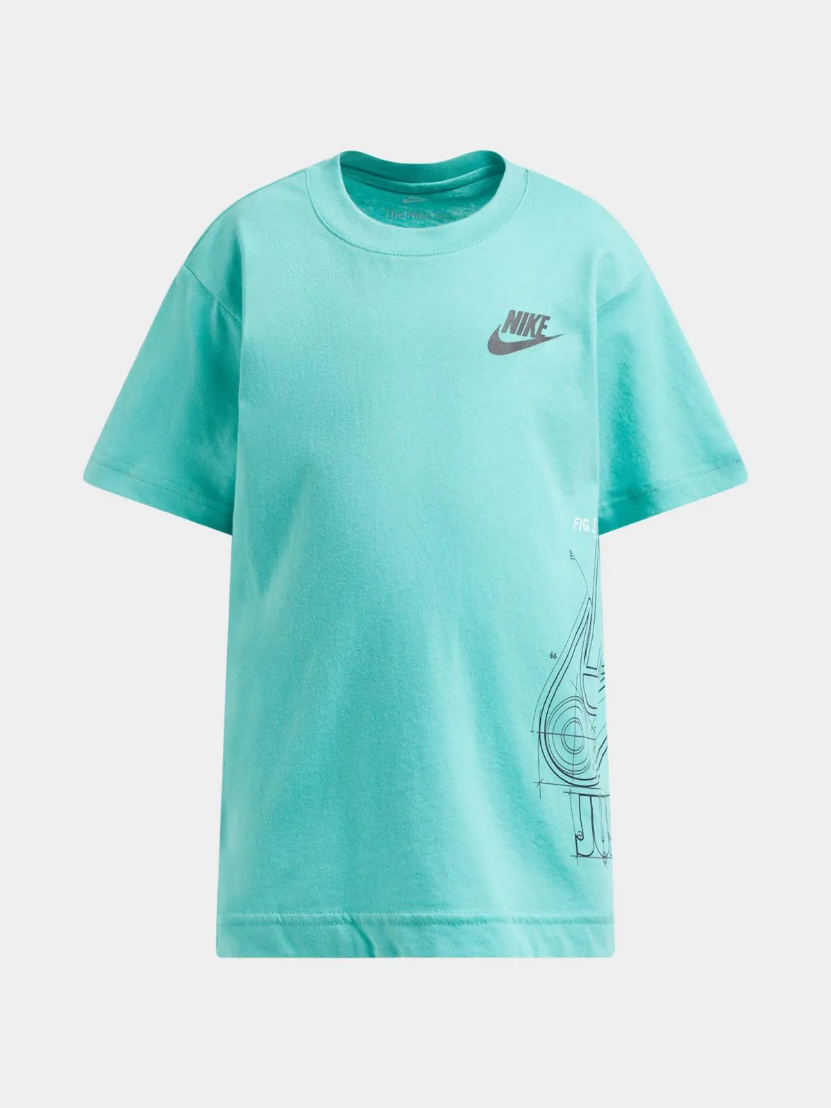 Nike Kids Unisex Future Utility Green T-Shirt
