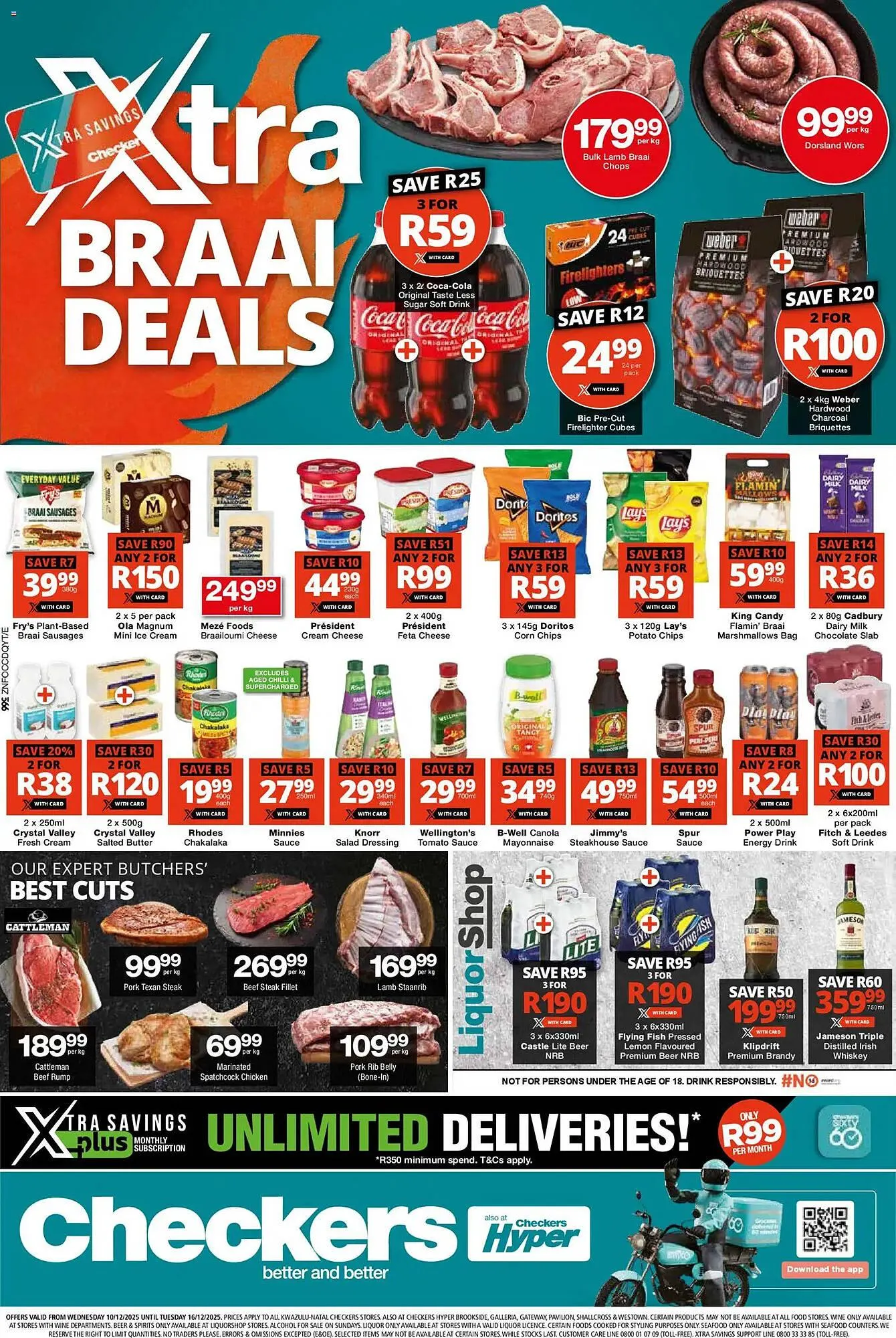 Checkers catalogue from 10 December to 16 December 2025 - Catalogue Page 1