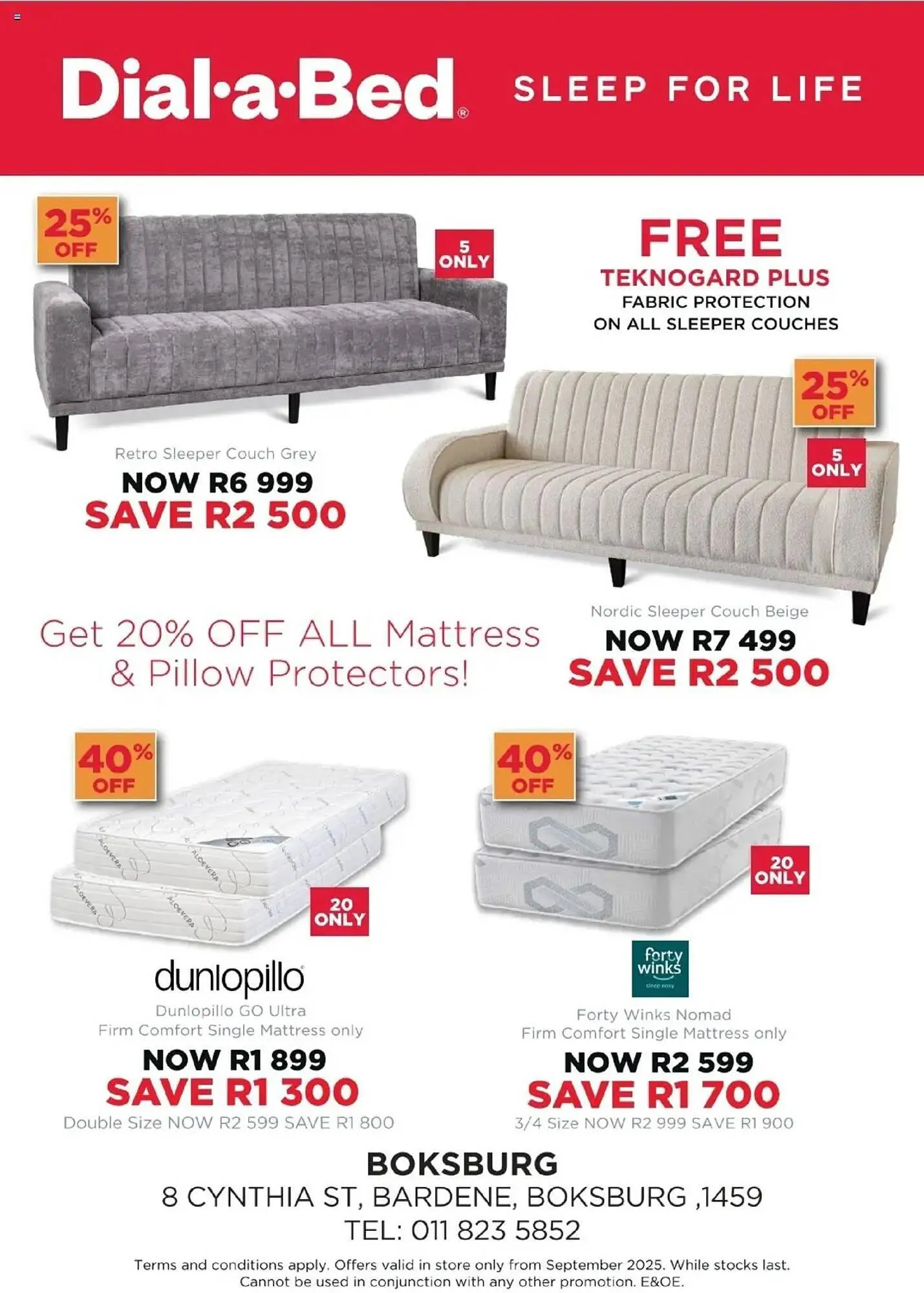 Dial a Bed catalogue from 2 October to 31 October 2025 - Catalogue Page 6