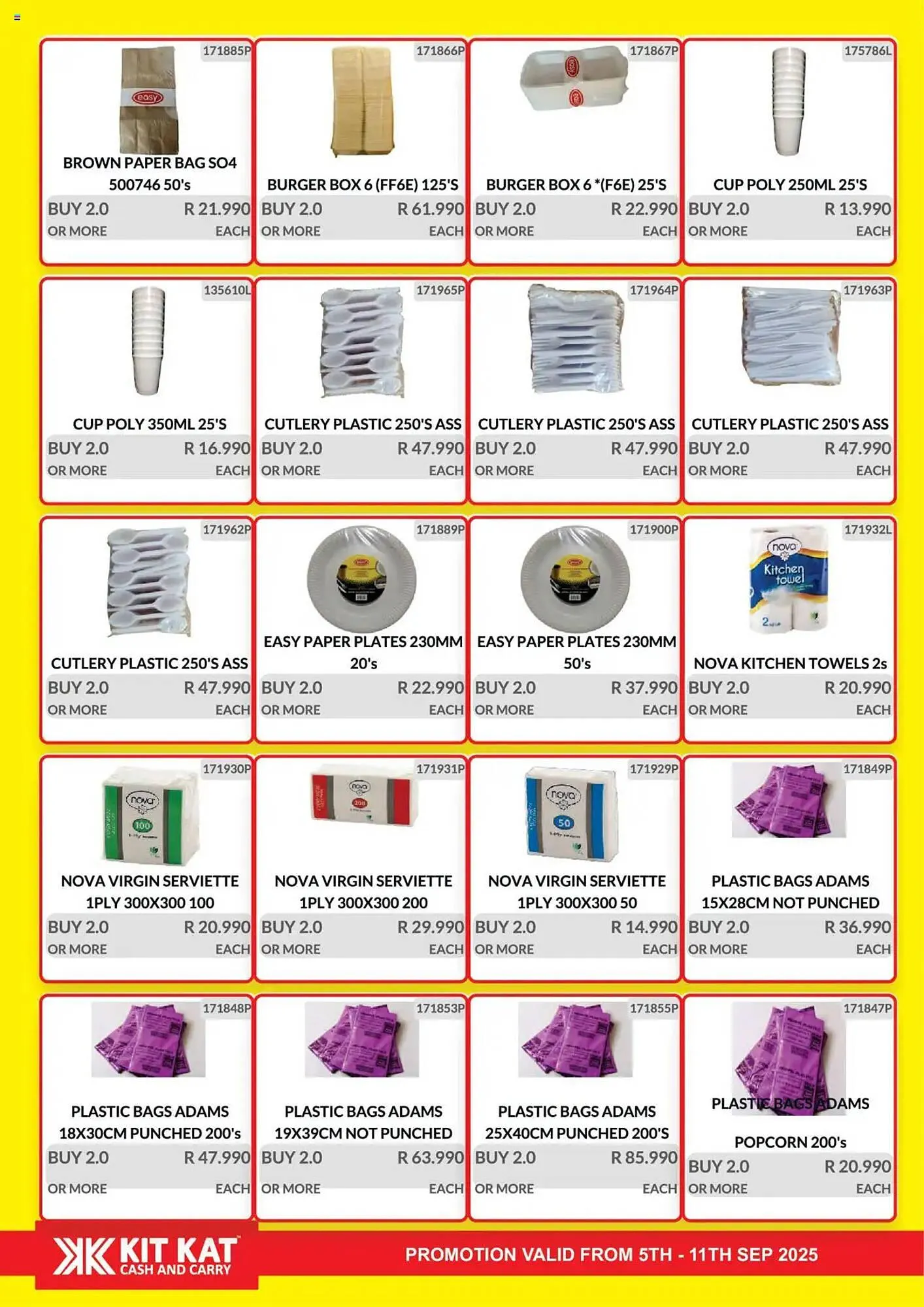 KitKat Cash and Carry catalogue from 5 September to 11 September 2025 - Catalogue Page 37