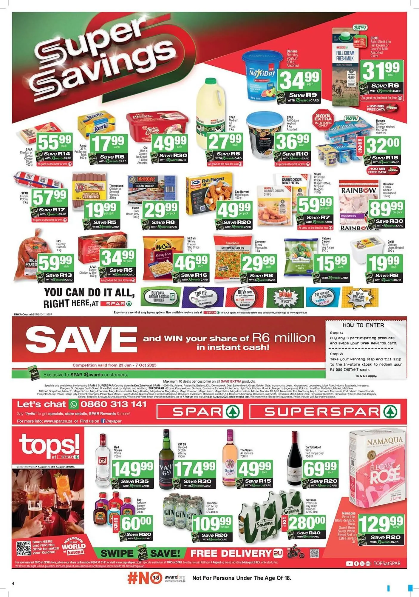 Spar catalogue from 7 August to 24 August 2025 - Catalogue Page 4