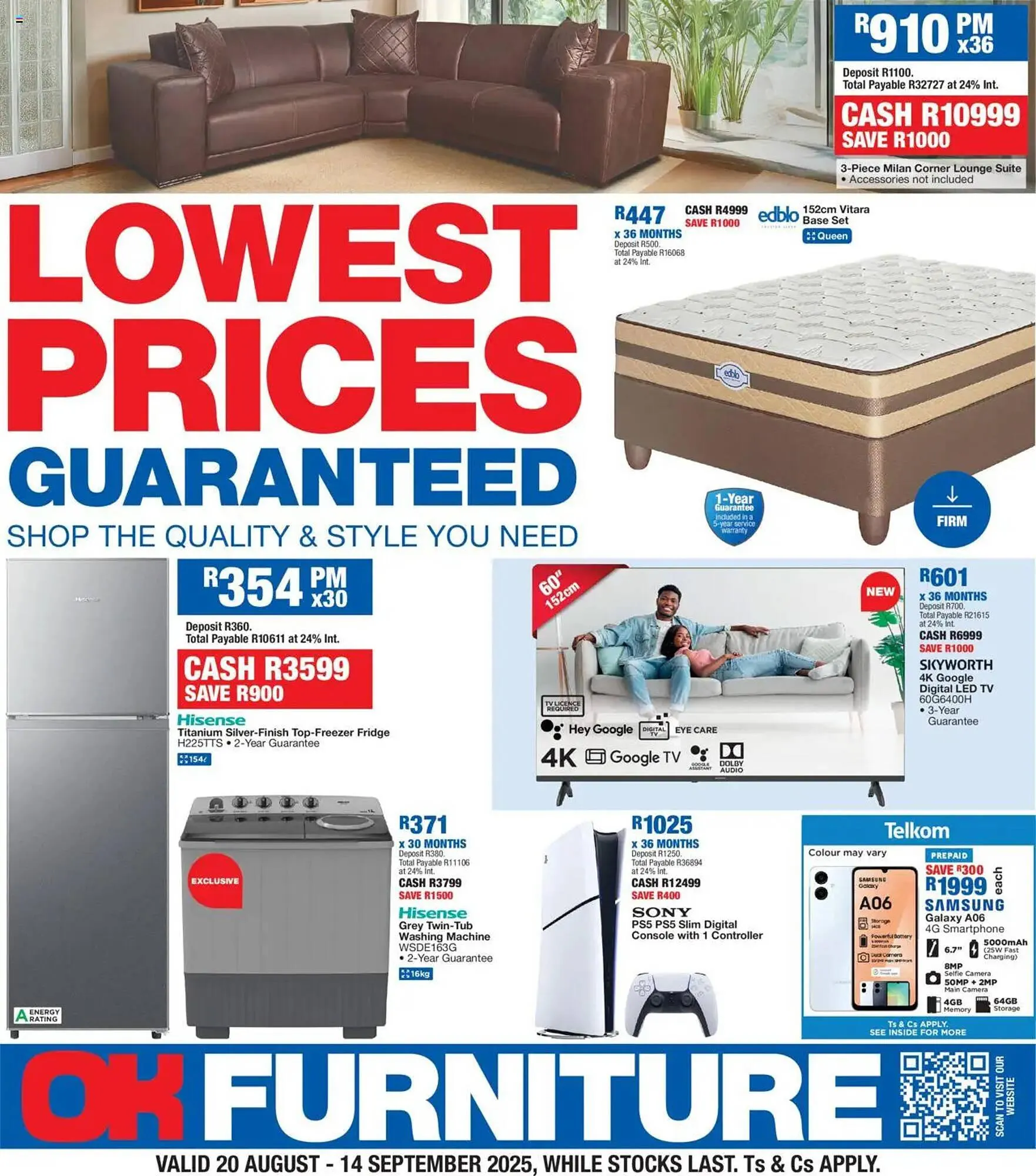 OK Furniture catalogue from 20 August to 14 September 2025 - Catalogue Page 1