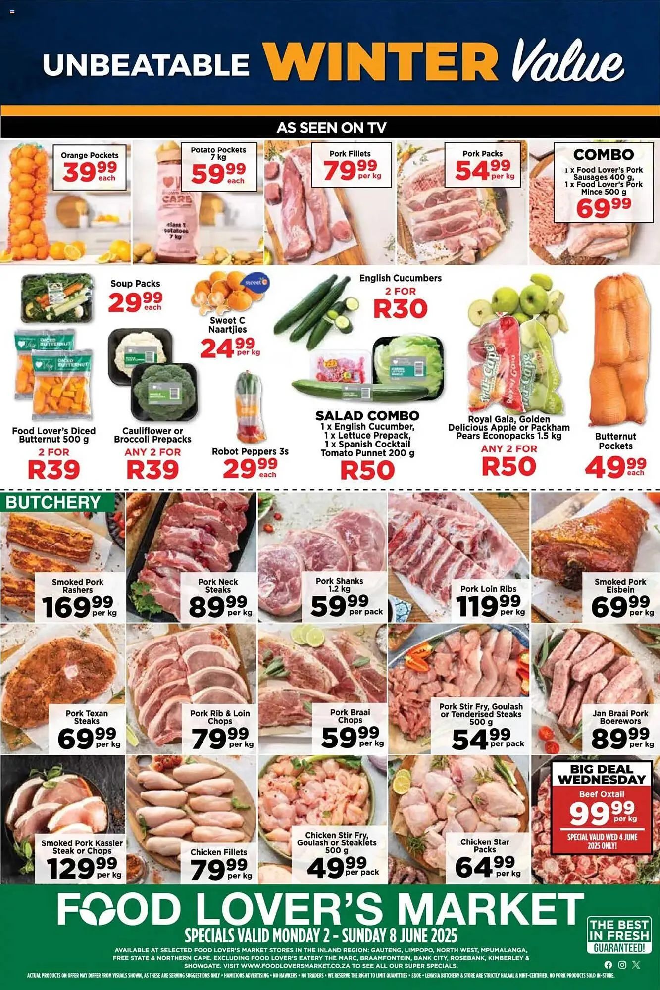 Food Lover's Market catalogue from 2 June to 8 June 2025 - Catalogue Page 1