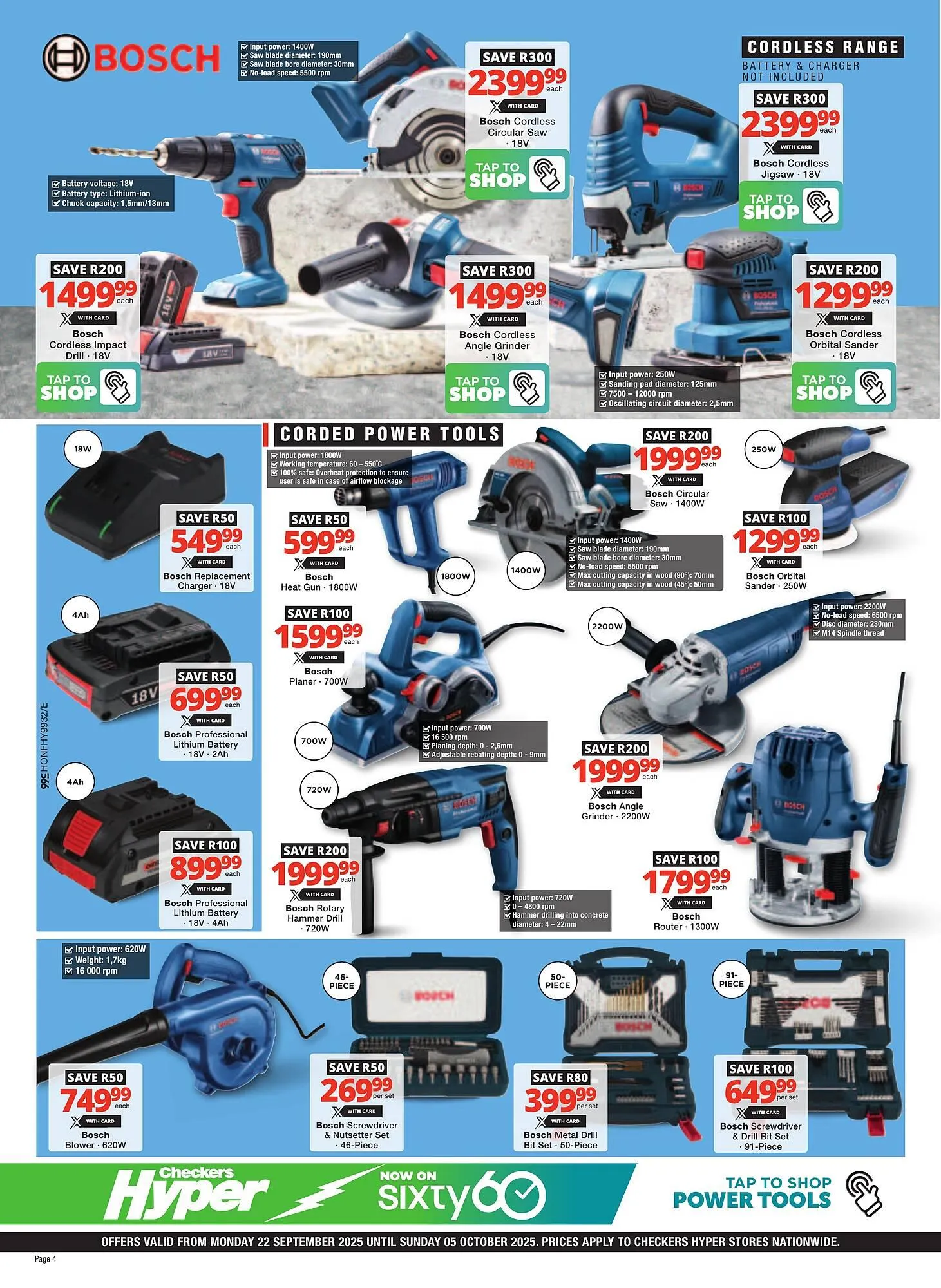 Checkers catalogue from 25 September to 5 October 2025 - Catalogue Page 4