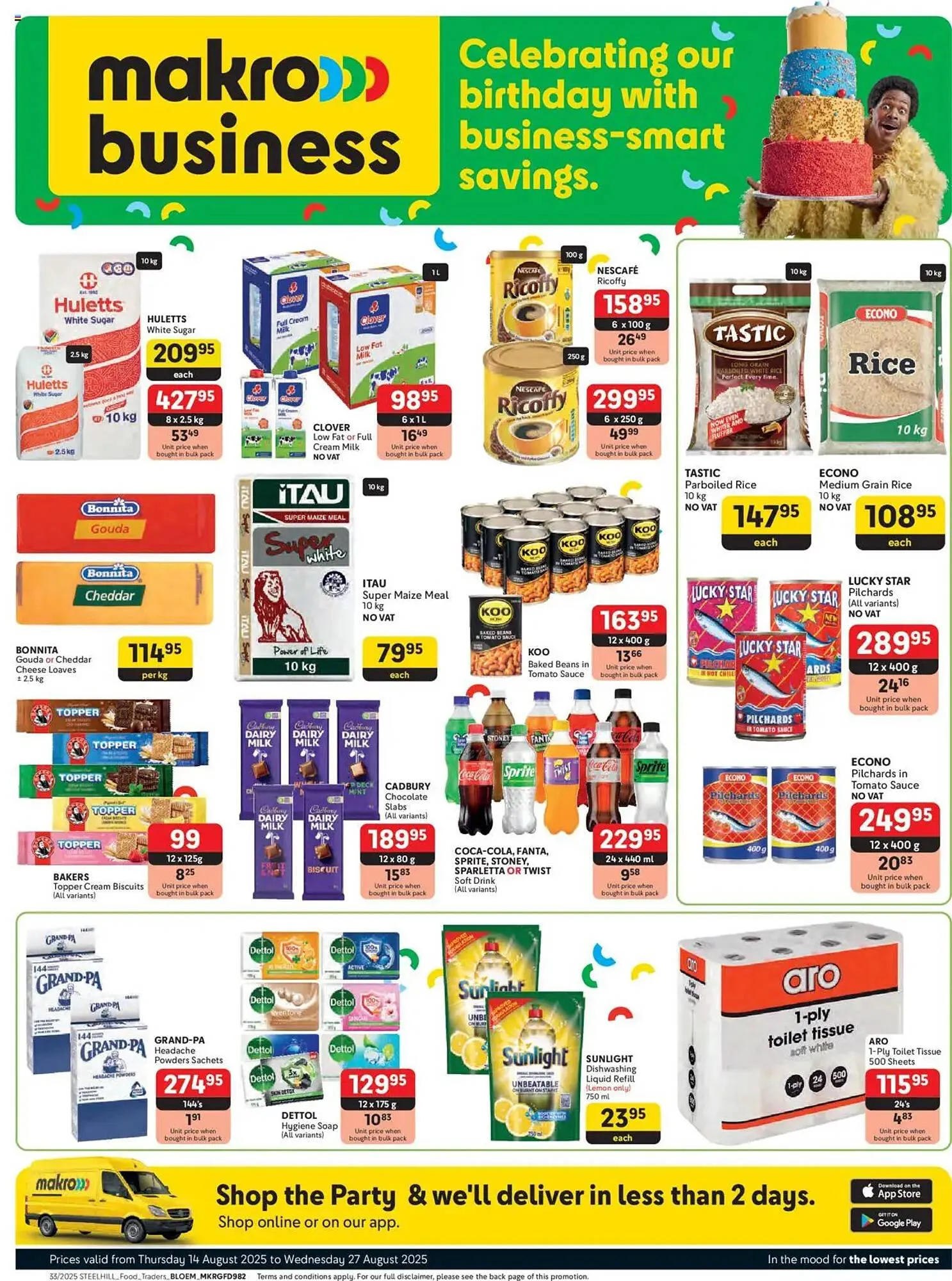 Makro catalogue from 14 August to 27 August 2025 - Catalogue Page 1
