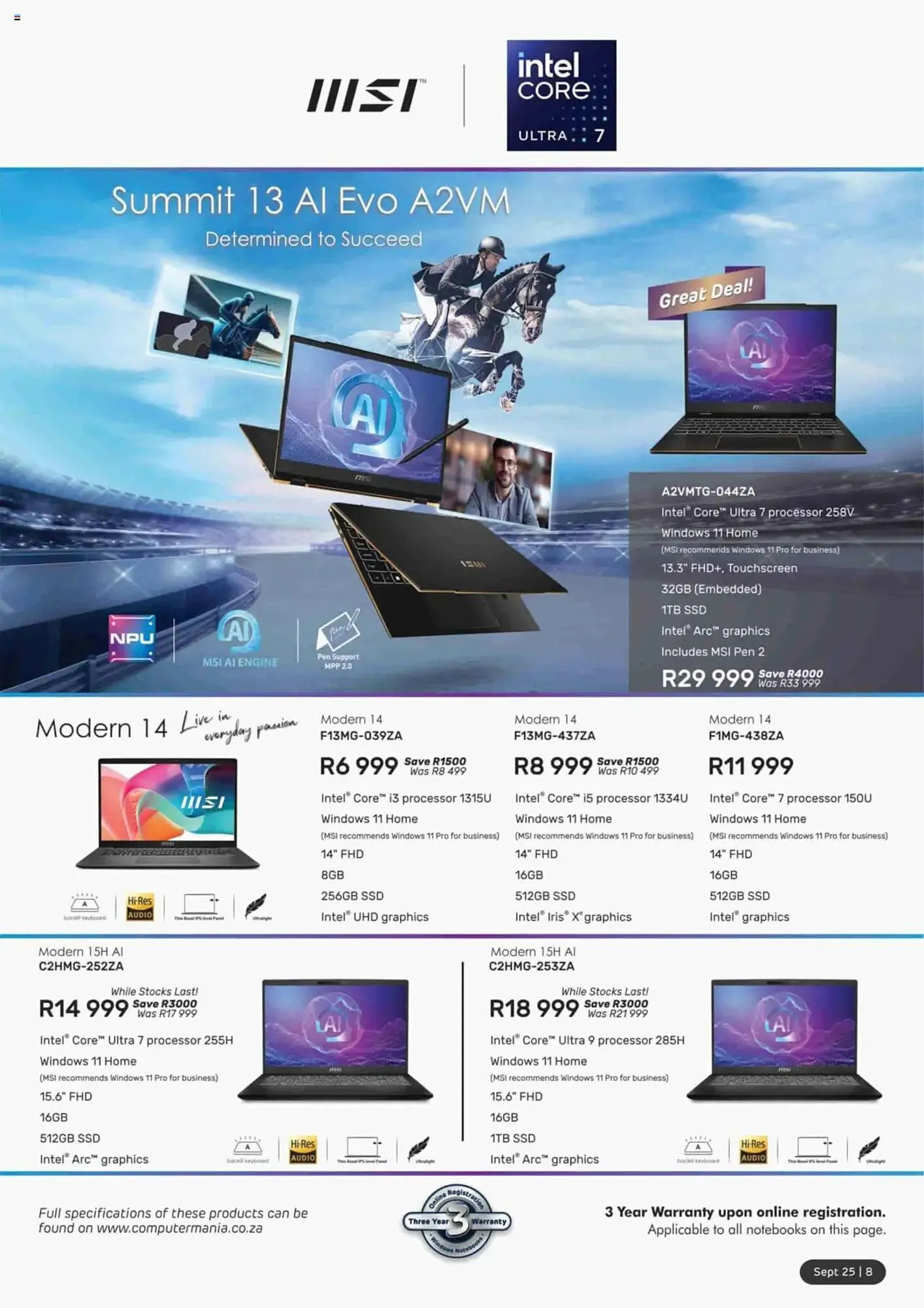 Computer Mania catalogue from 1 September to 30 September 2025 - Catalogue Page 9