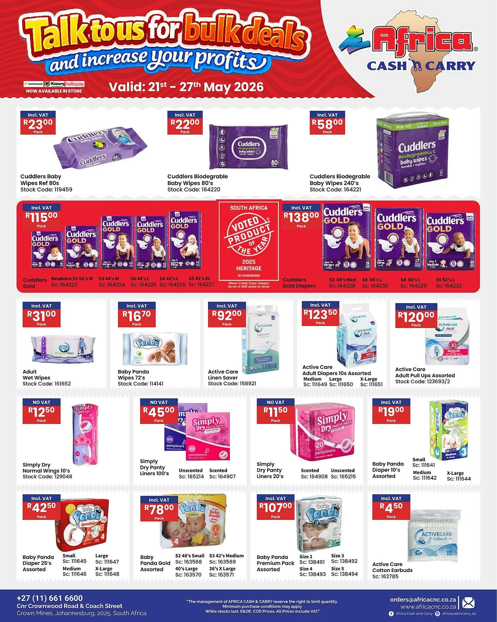 Africa Cash and Carry catalogue from 21 May to 27 May 2026 - Catalogue Page 53
