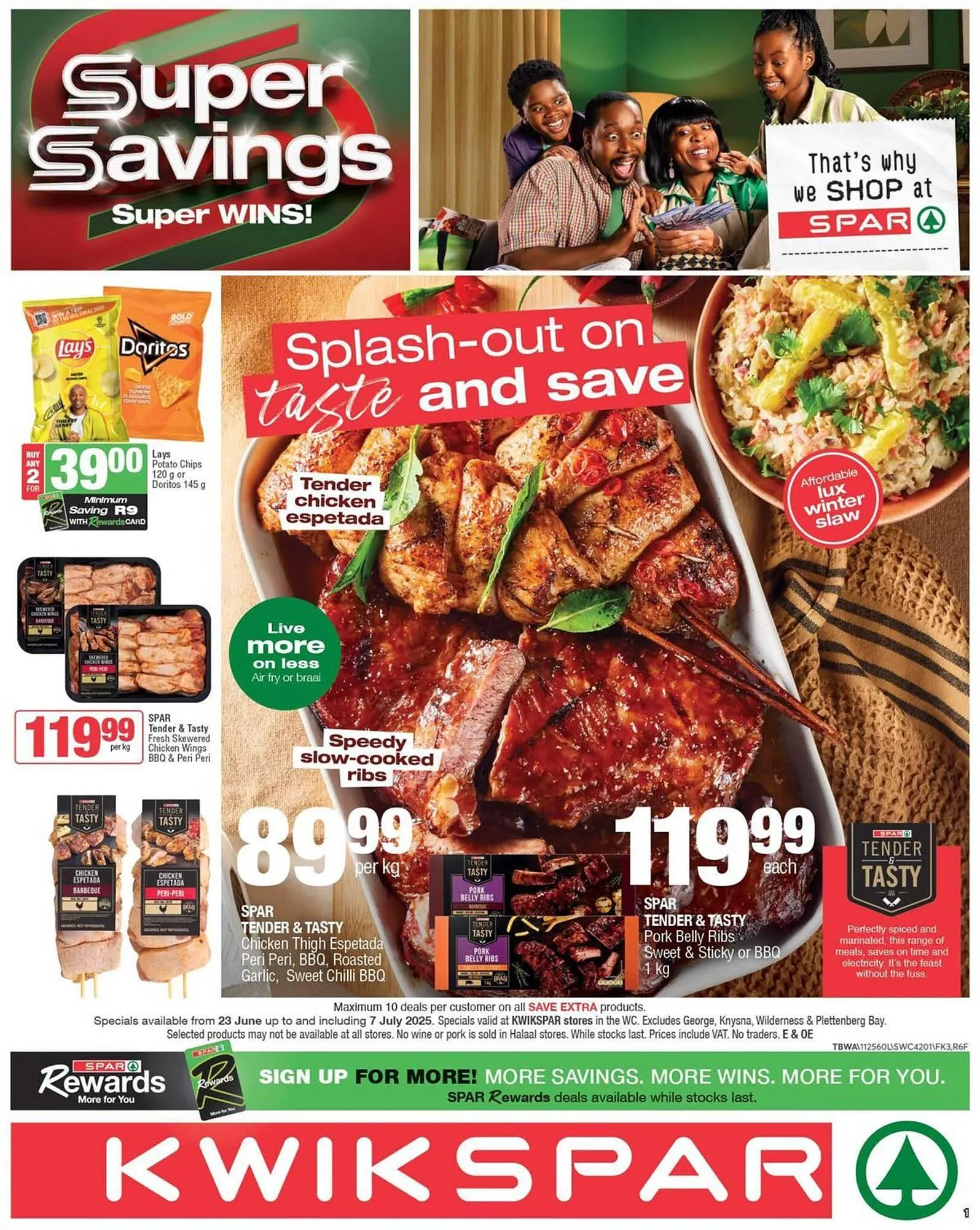 KwikSpar catalogue from 24 June to 7 July 2025 - Catalogue Page 1