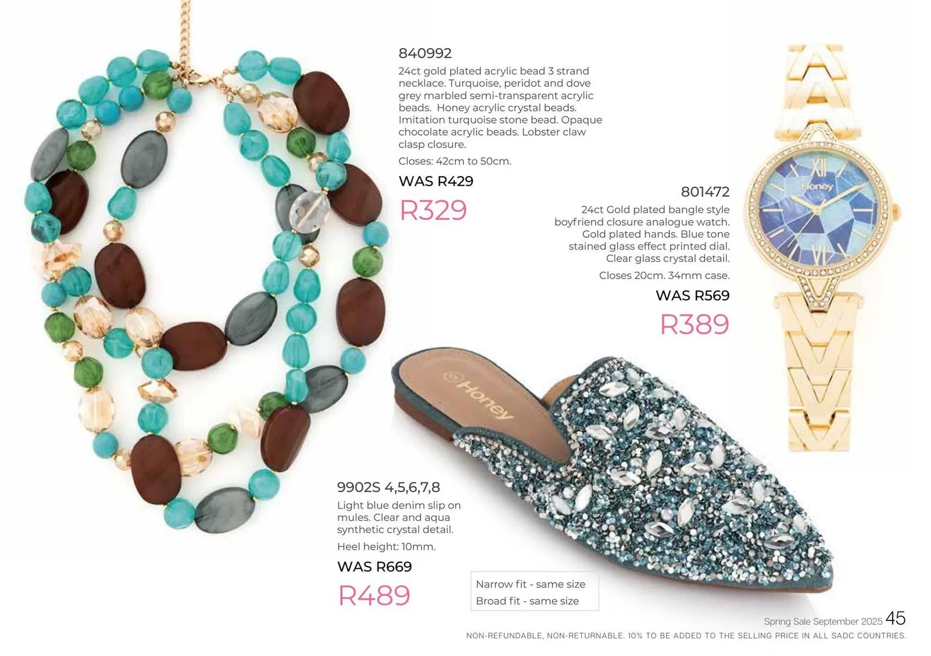 Honey Fashion Accessories catalogue from 3 September to 30 September 2025 - Catalogue Page 47