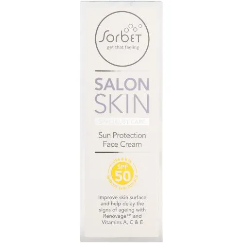 Salon Skin SPF50 Sun Protection Face Cream 50ml