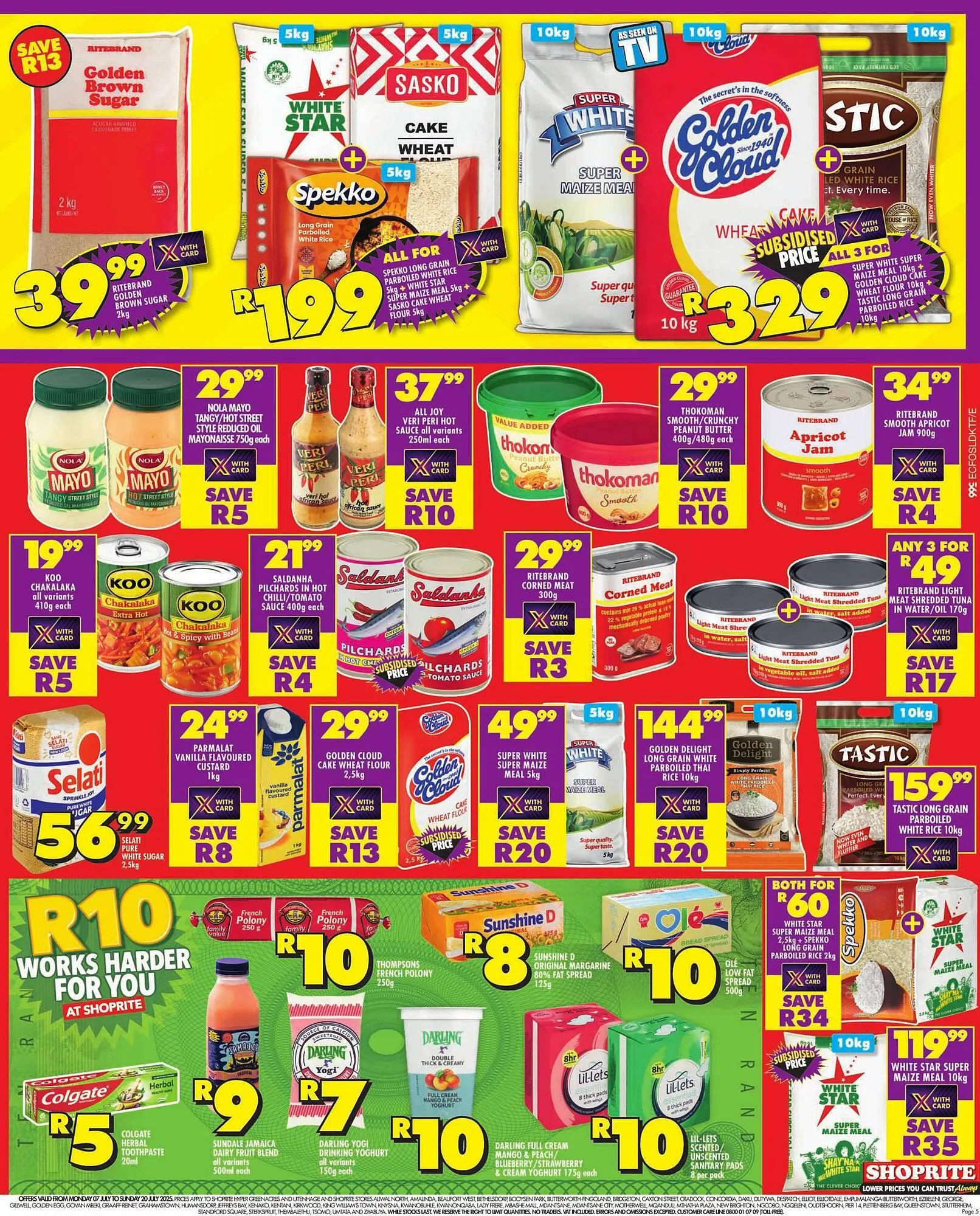 Shoprite catalogue from 7 July to 20 July 2025 - Catalogue Page 5
