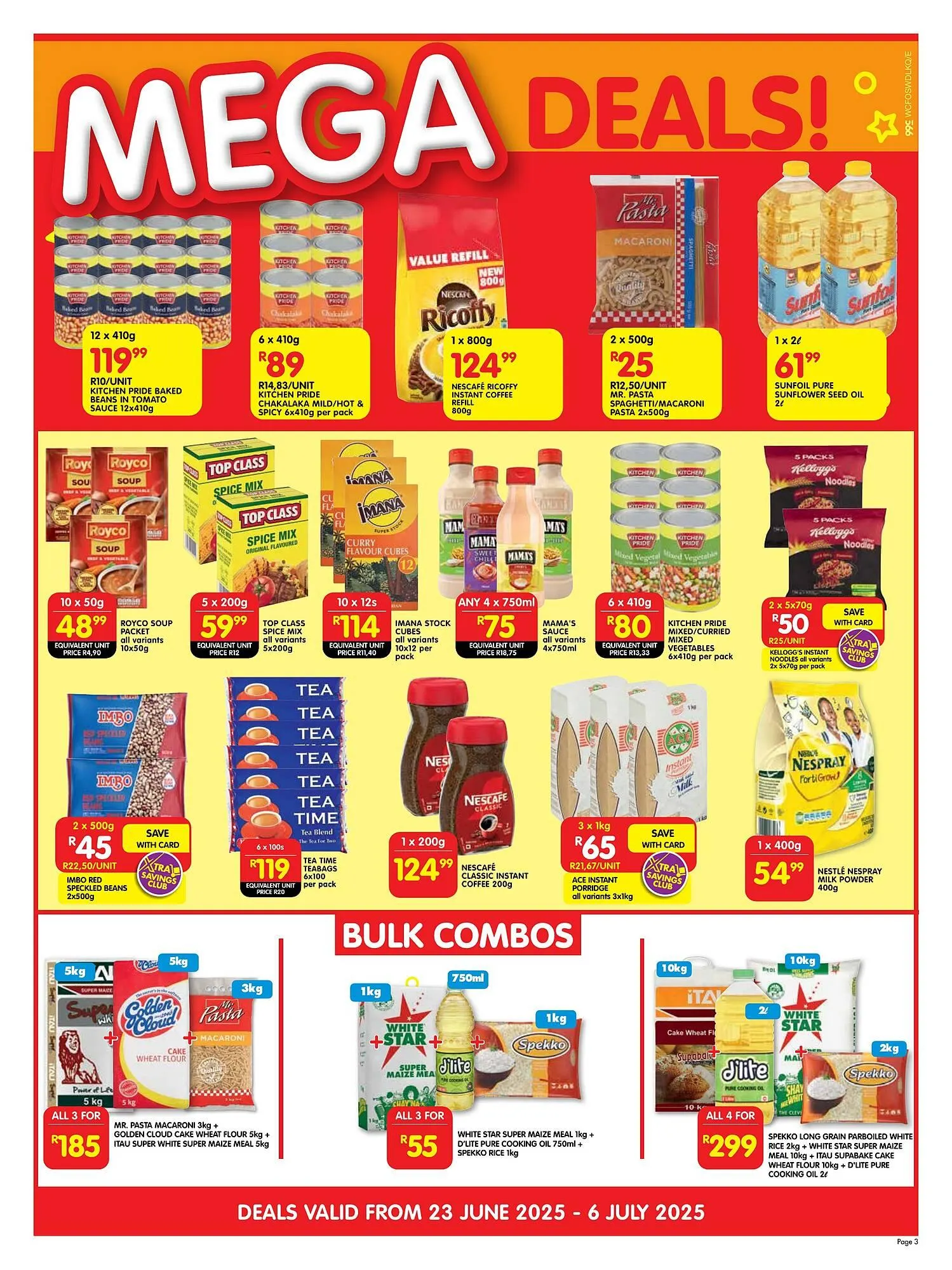 Shoprite catalogue from 23 June to 6 July 2025 - Catalogue Page 3