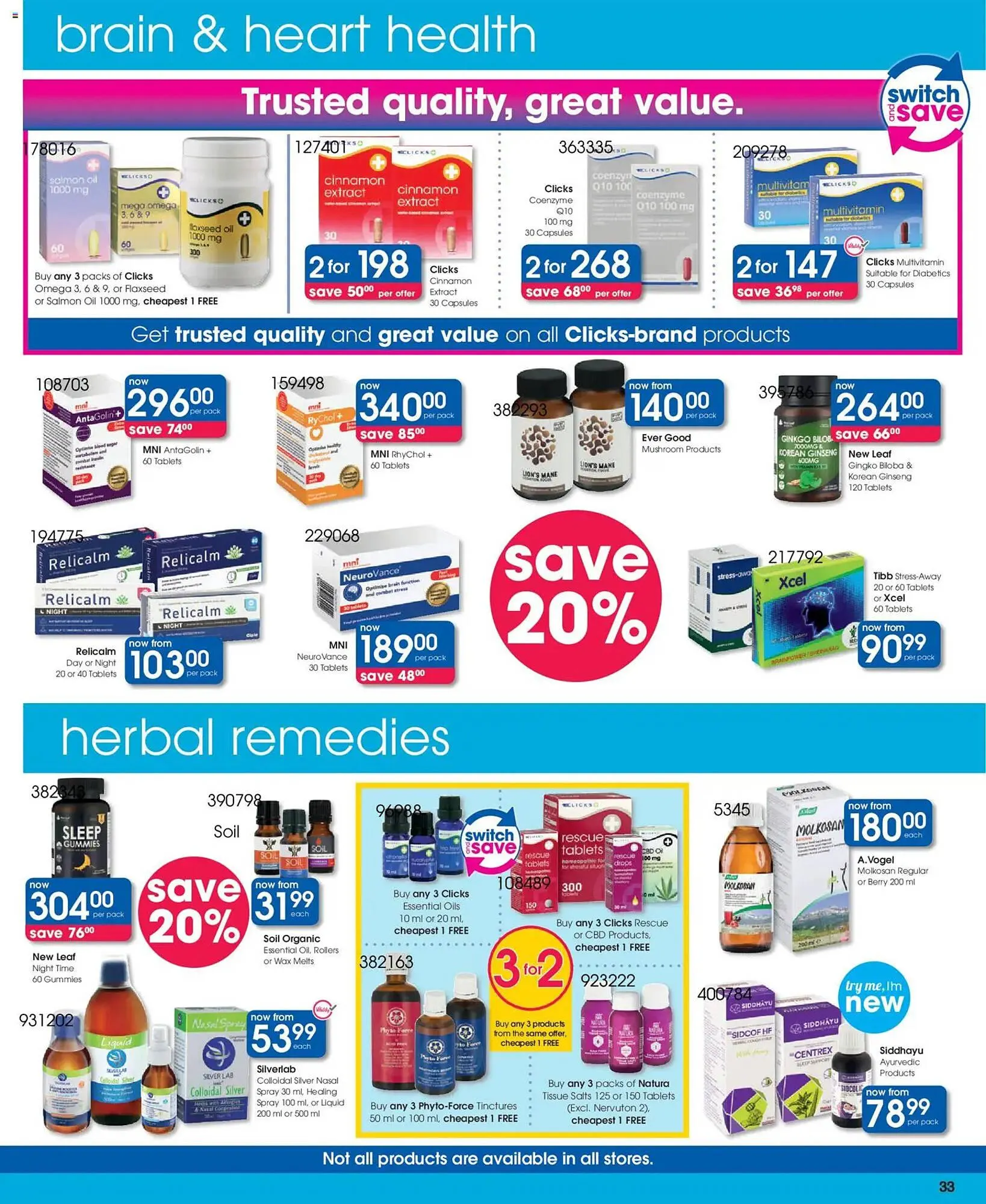 Clicks catalogue from 9 December to 16 December 2025 - Catalogue Page 33