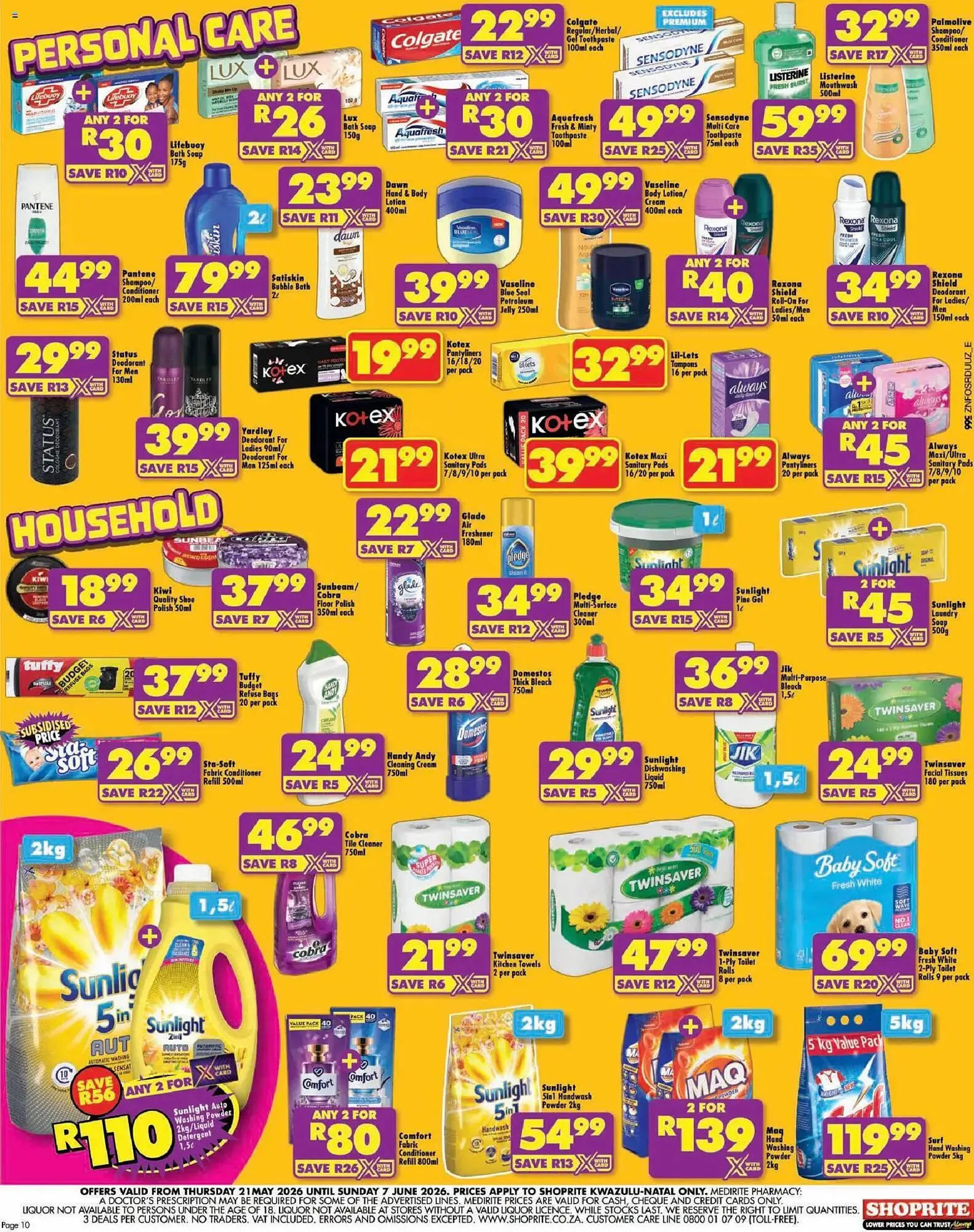 Shoprite catalogue from 21 May to 3 June 2026 - Catalogue Page 10