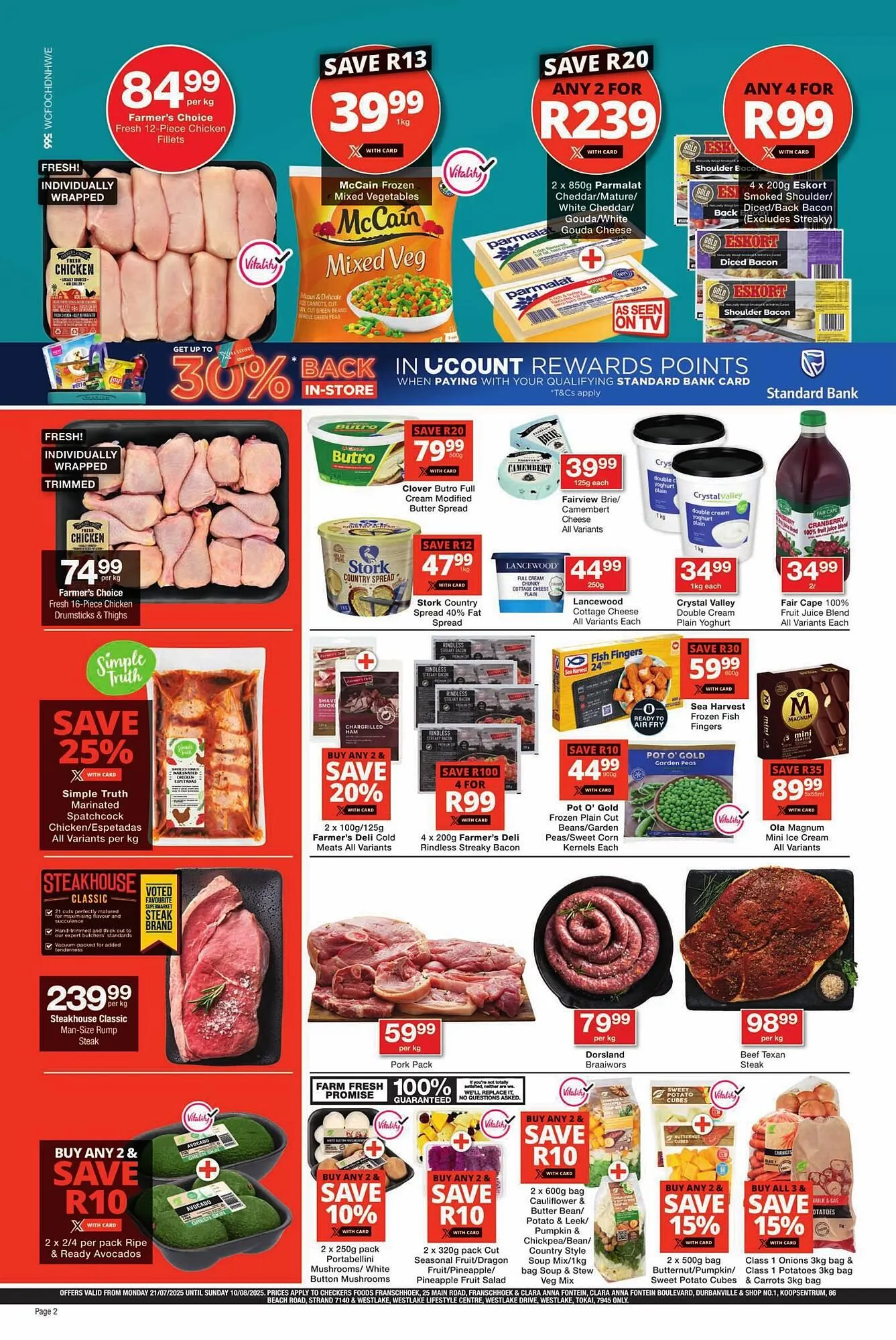 Checkers catalogue from 21 July to 10 August 2025 - Catalogue Page 2